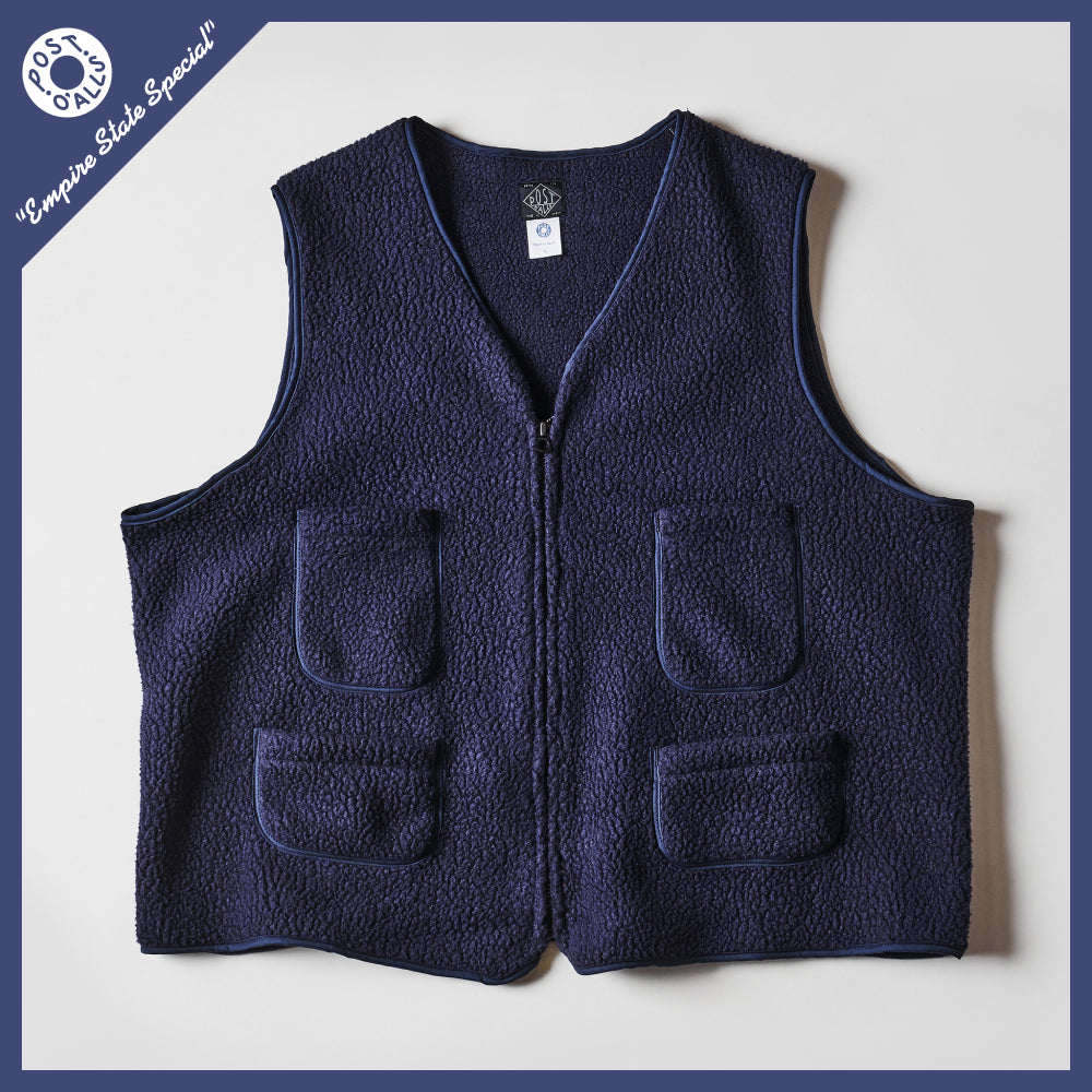 1502 Fleece vest (23FW) – POST OʼALLS