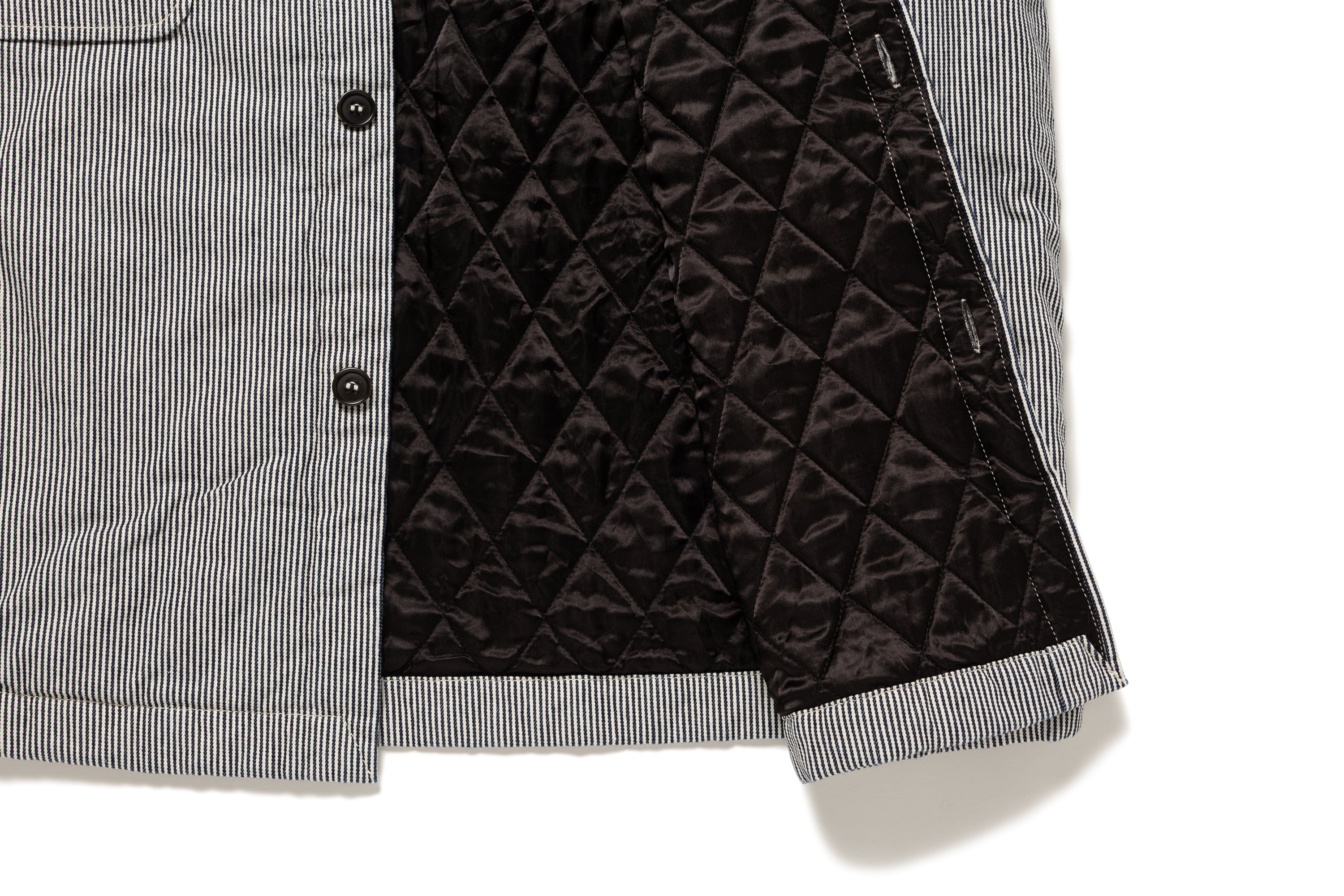 DESCENDANT x Post O'Alls CRA90 HICKORY STRIPE JACKET (252PODS-JKM01)