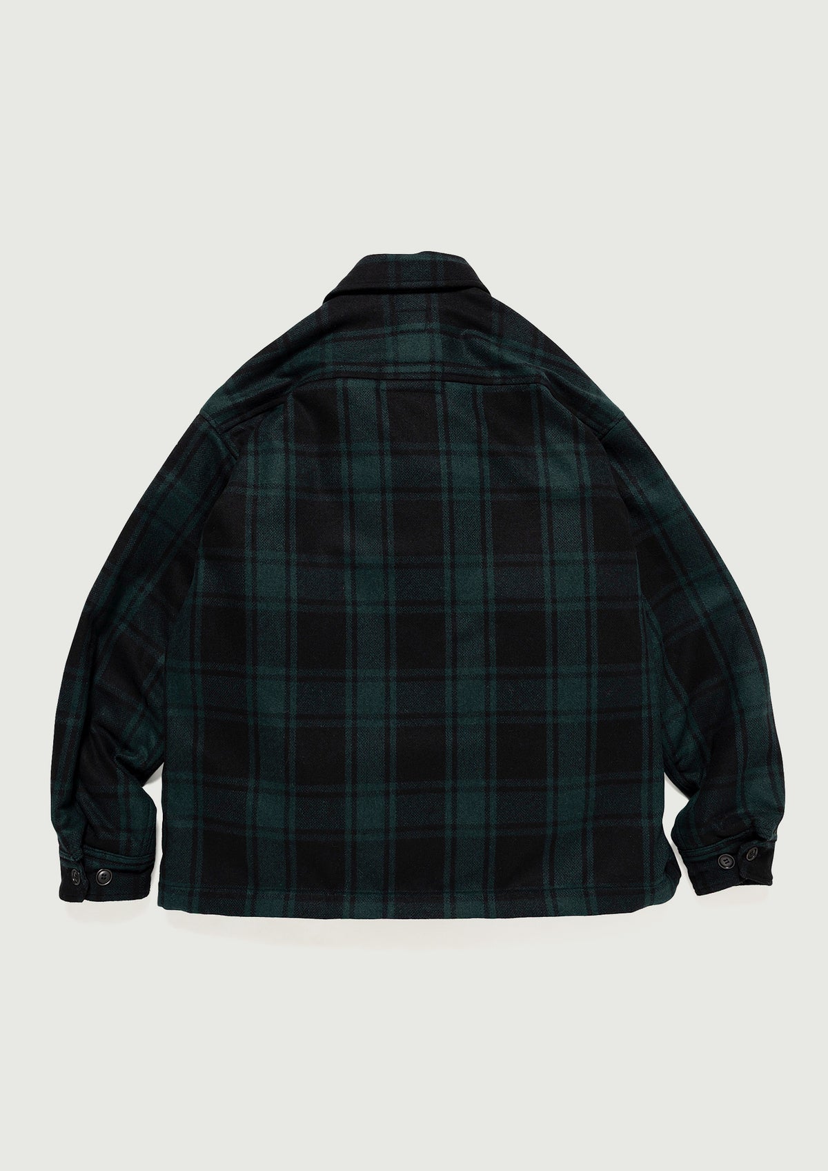 #262PODS-JKM01-CRA90 PLAID JACKET GREEN