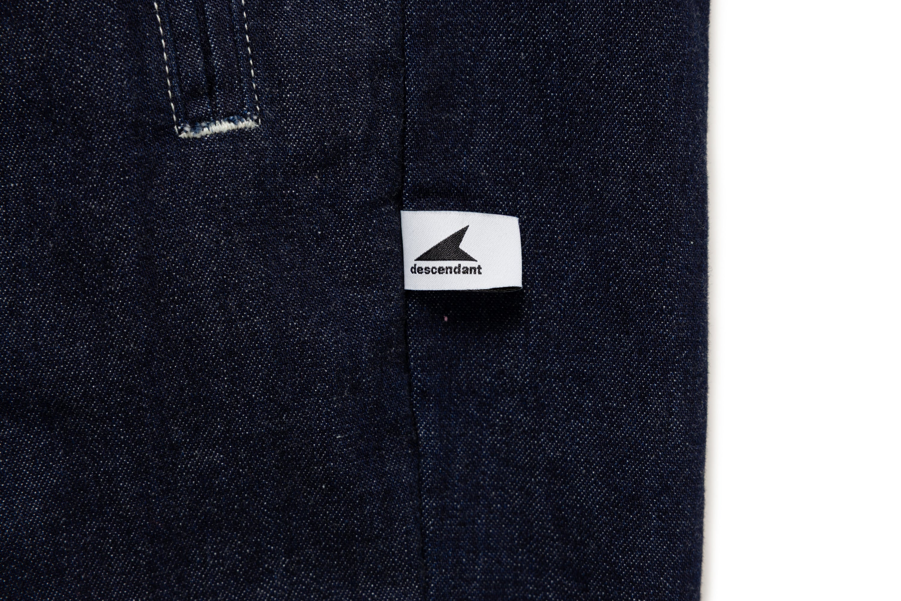 DESCENDANT x Post O'Alls CINCH DENIM TROUSERS (252PODS-PTM01)