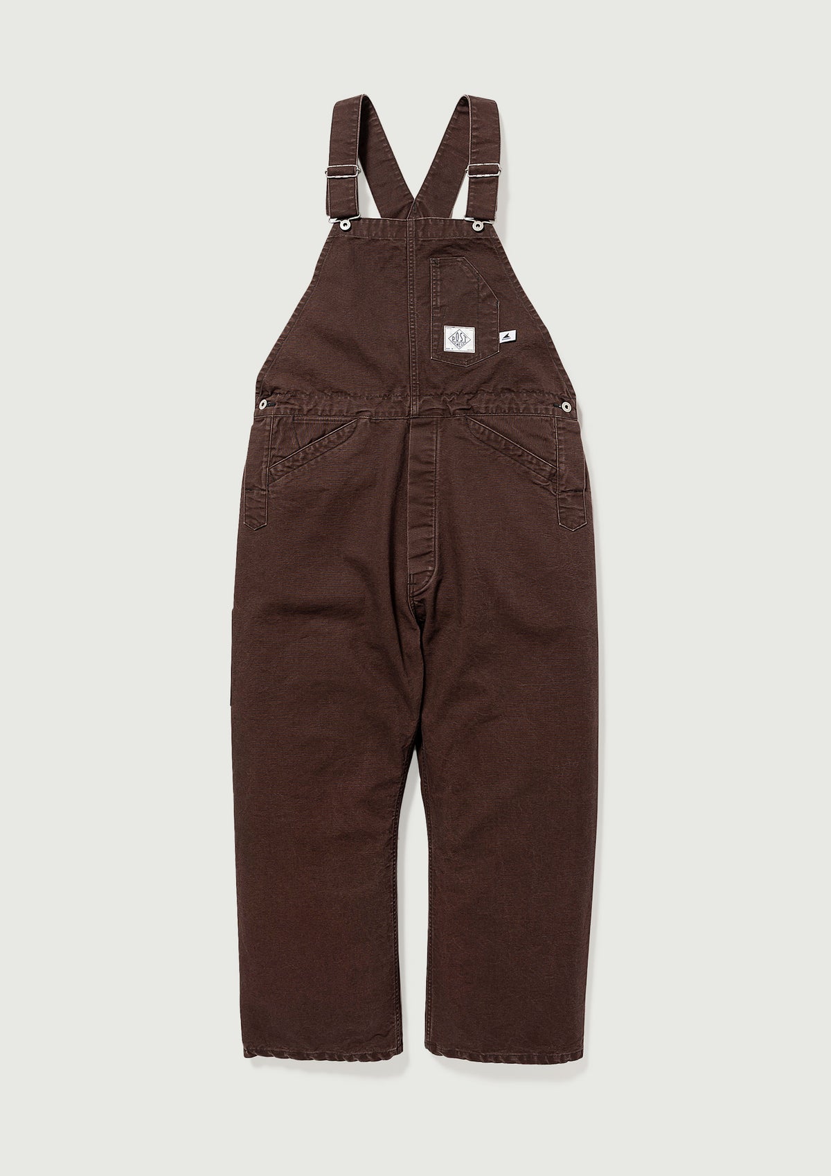 #262PODS-PTM01-1993 DUCK OVERALLS BROWN