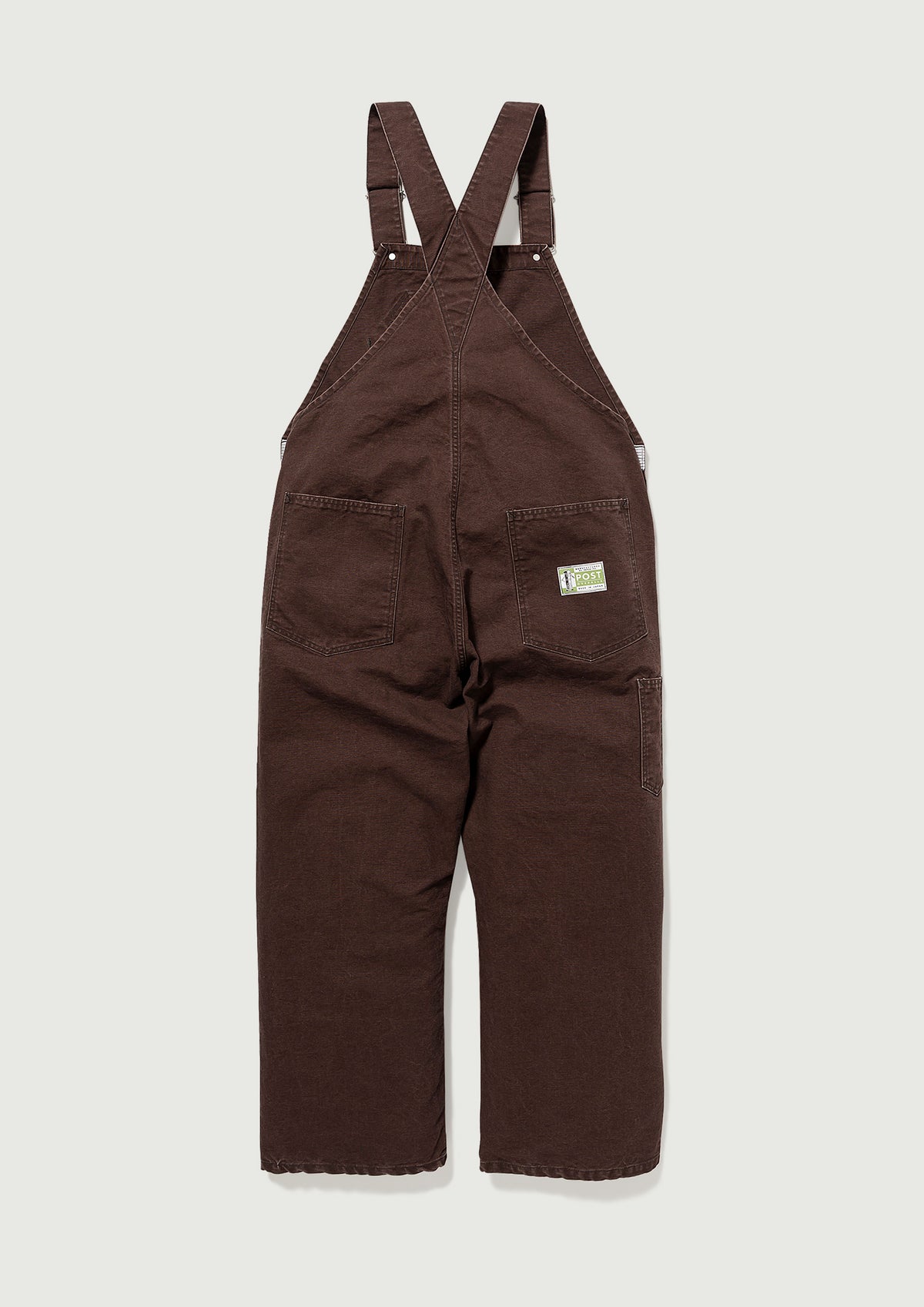 #262PODS-PTM01-1993 DUCK OVERALLS BROWN
