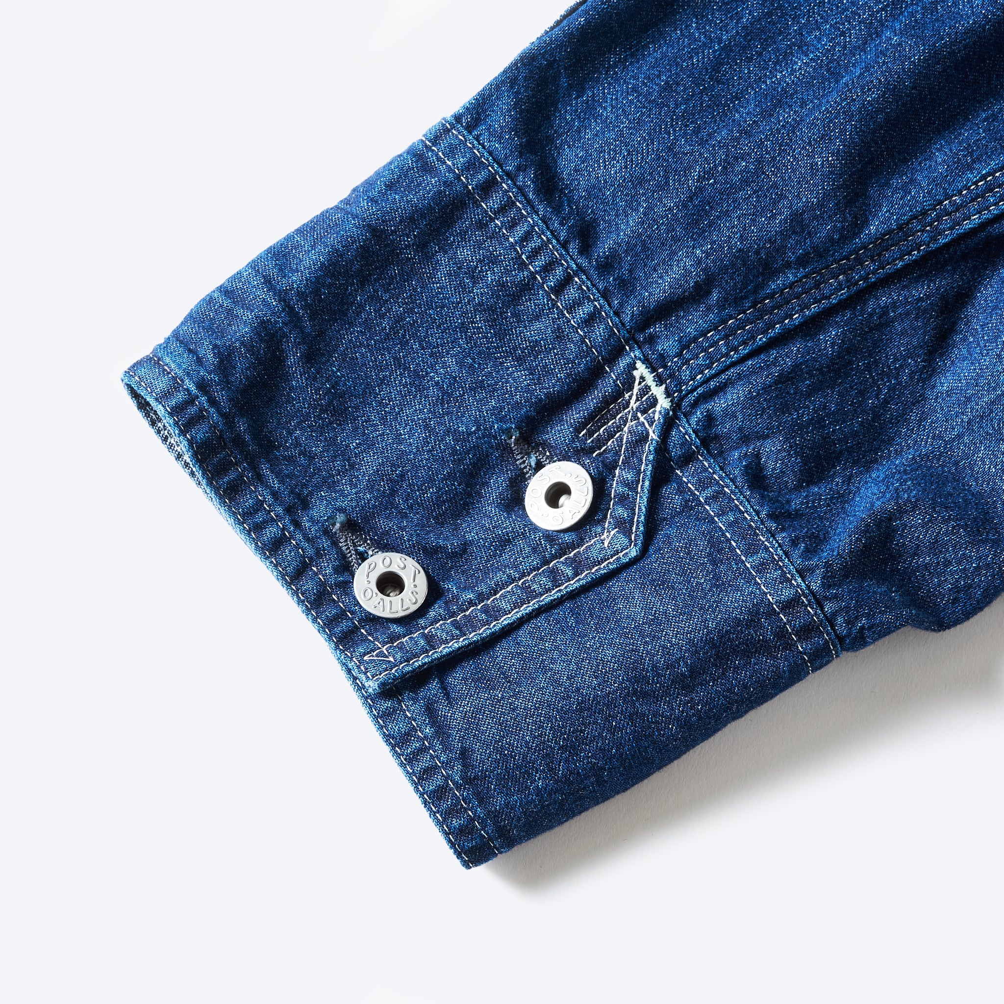 #1102-8DW Engineer's Jacket : 8oz. deep washed denim indigo