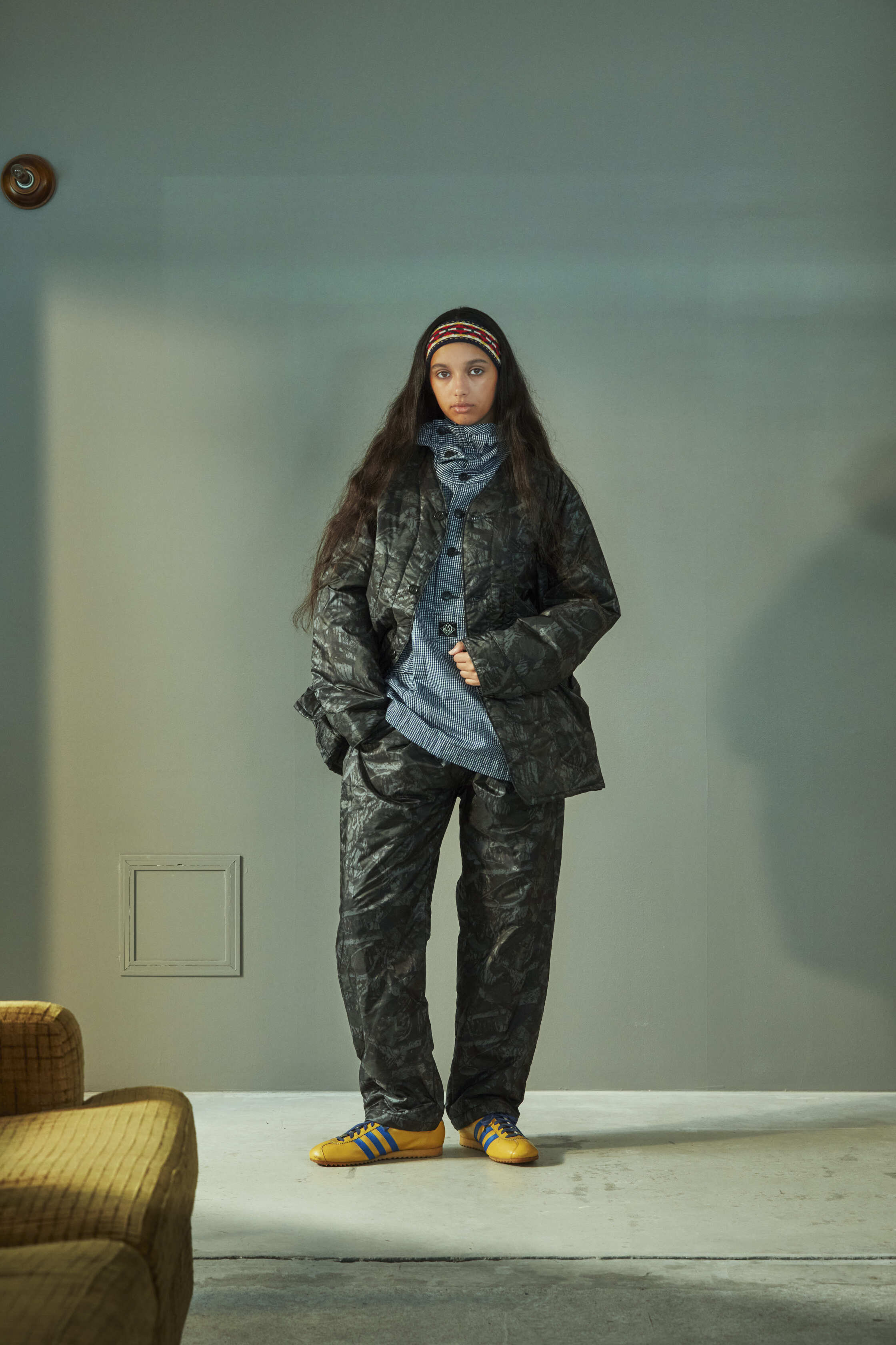 #3123DVL-NC3 POST 44 DV : nylon forest camo grey jungle