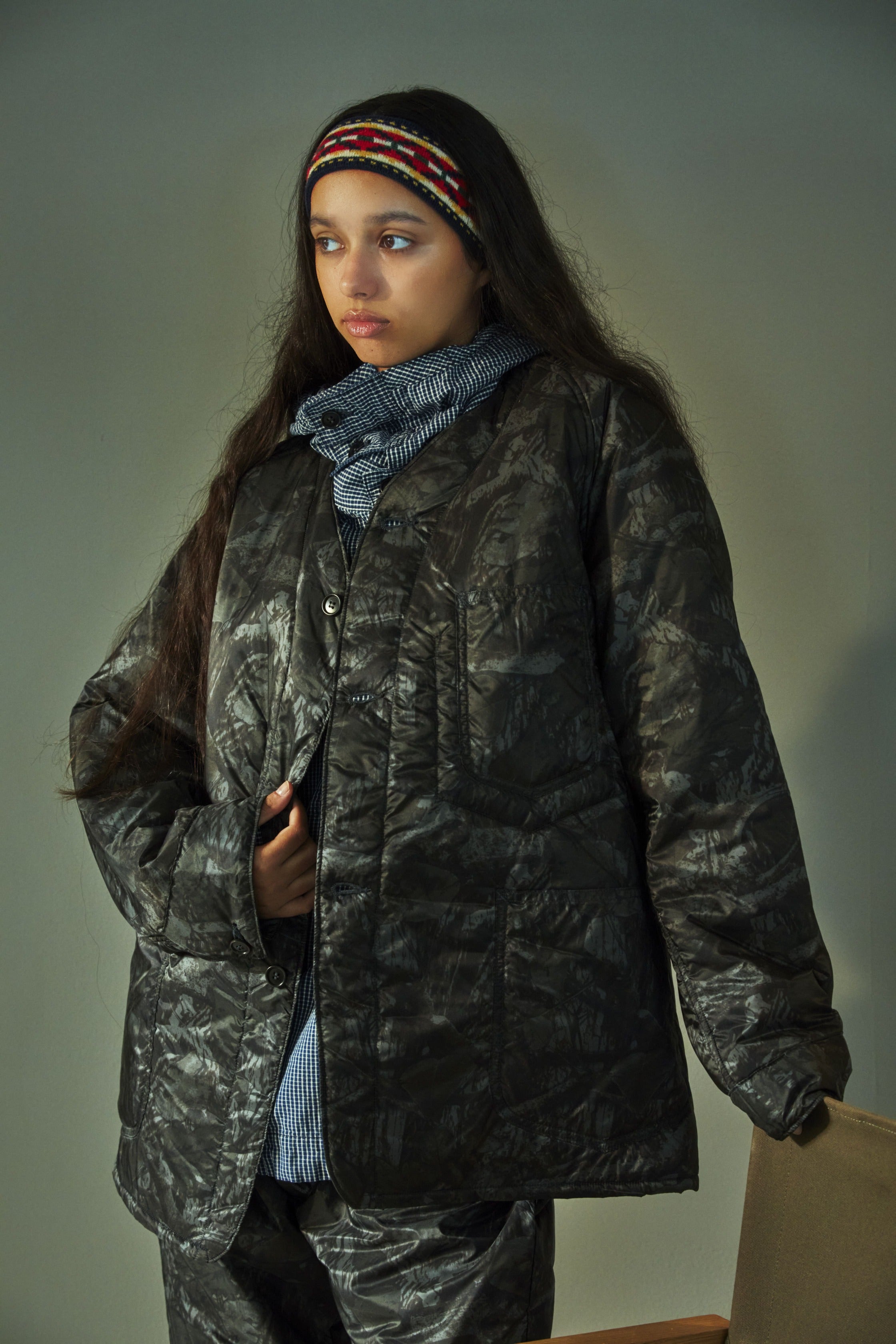 #3123DVL-NC3 POST 44 DV : nylon forest camo grey jungle