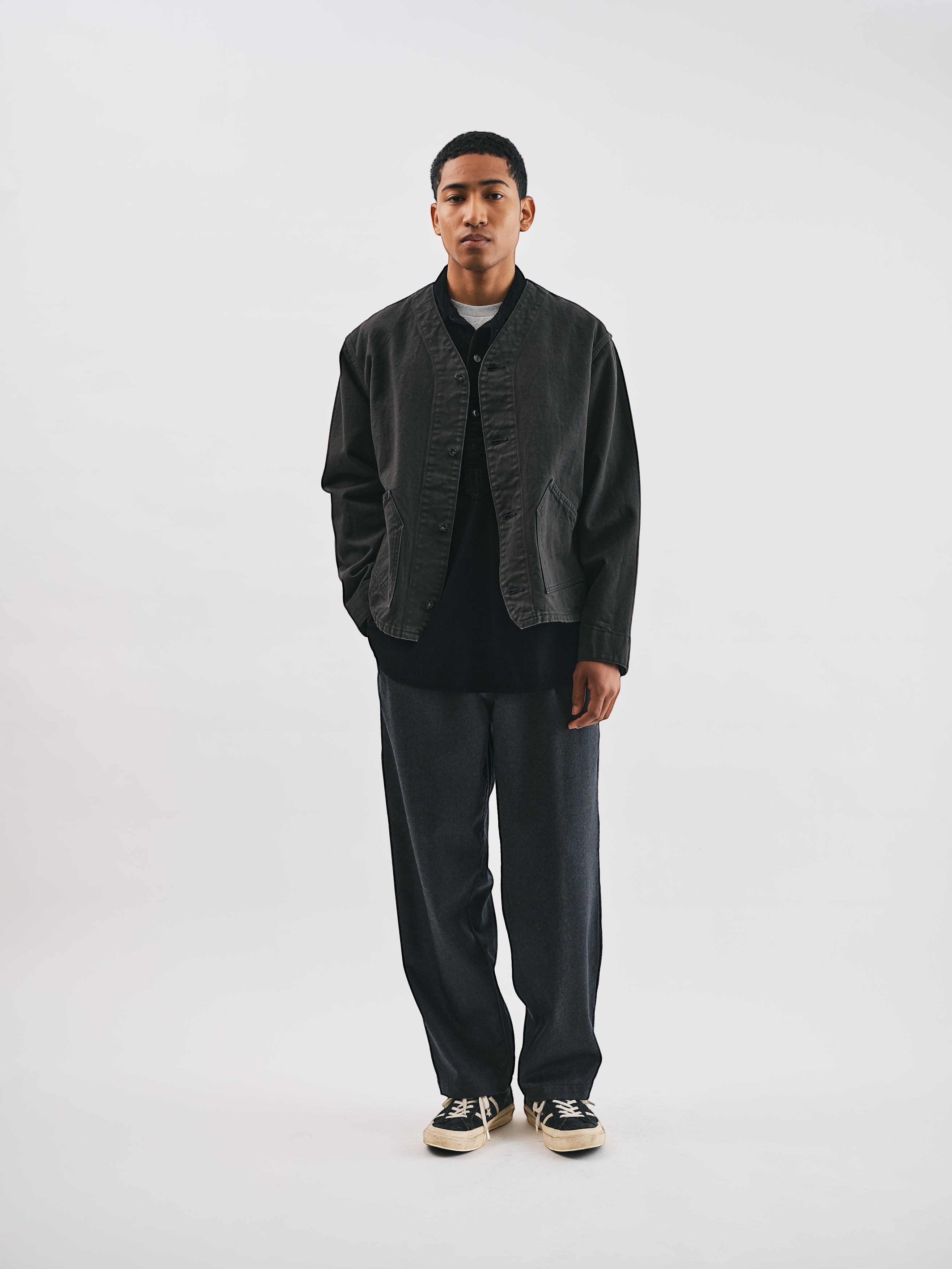 #1104S-WFC POS-Toker 40 : w flat twill charcoal
