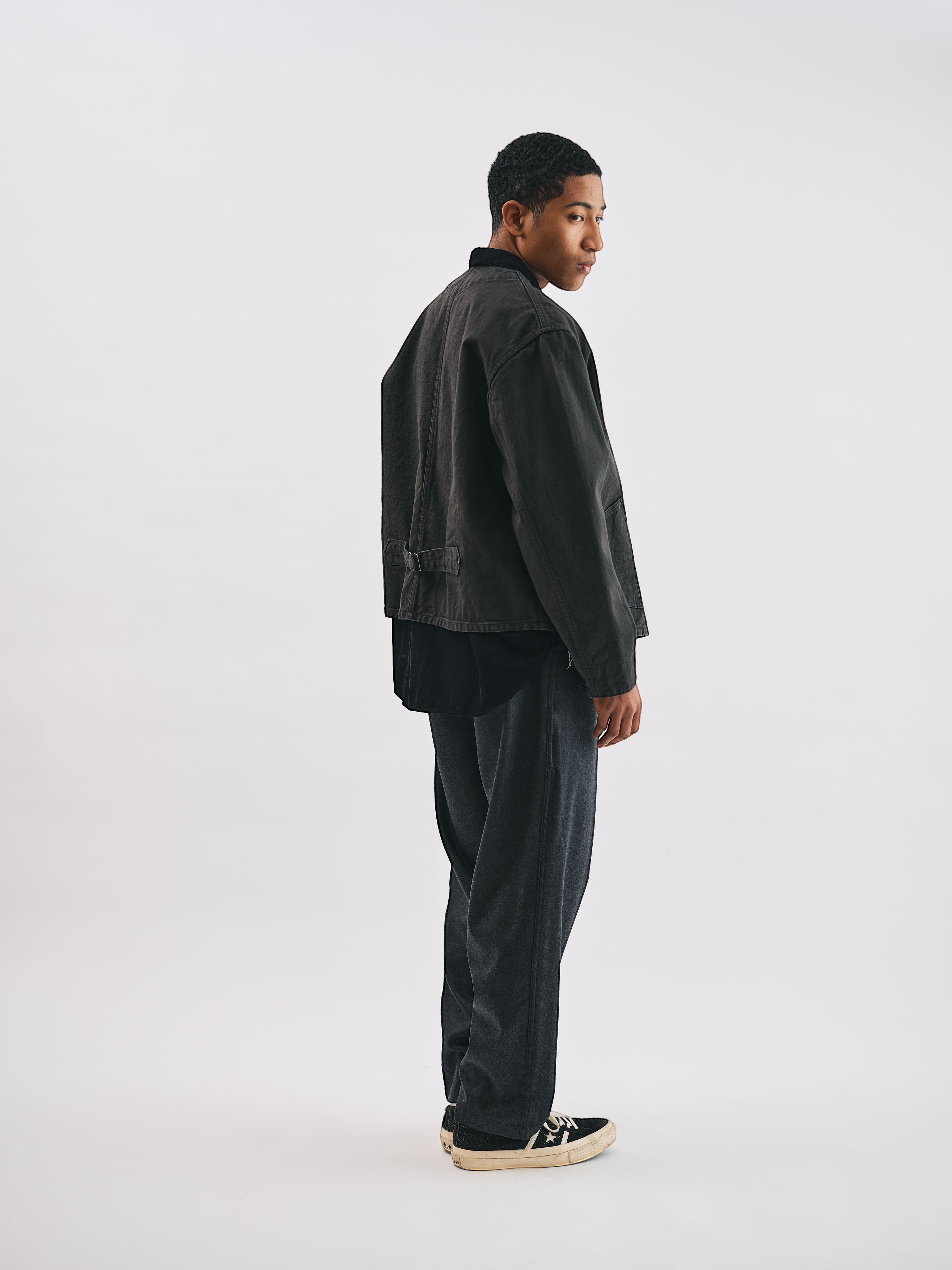#1104S-WFC POS-Toker 40 : w flat twill charcoal