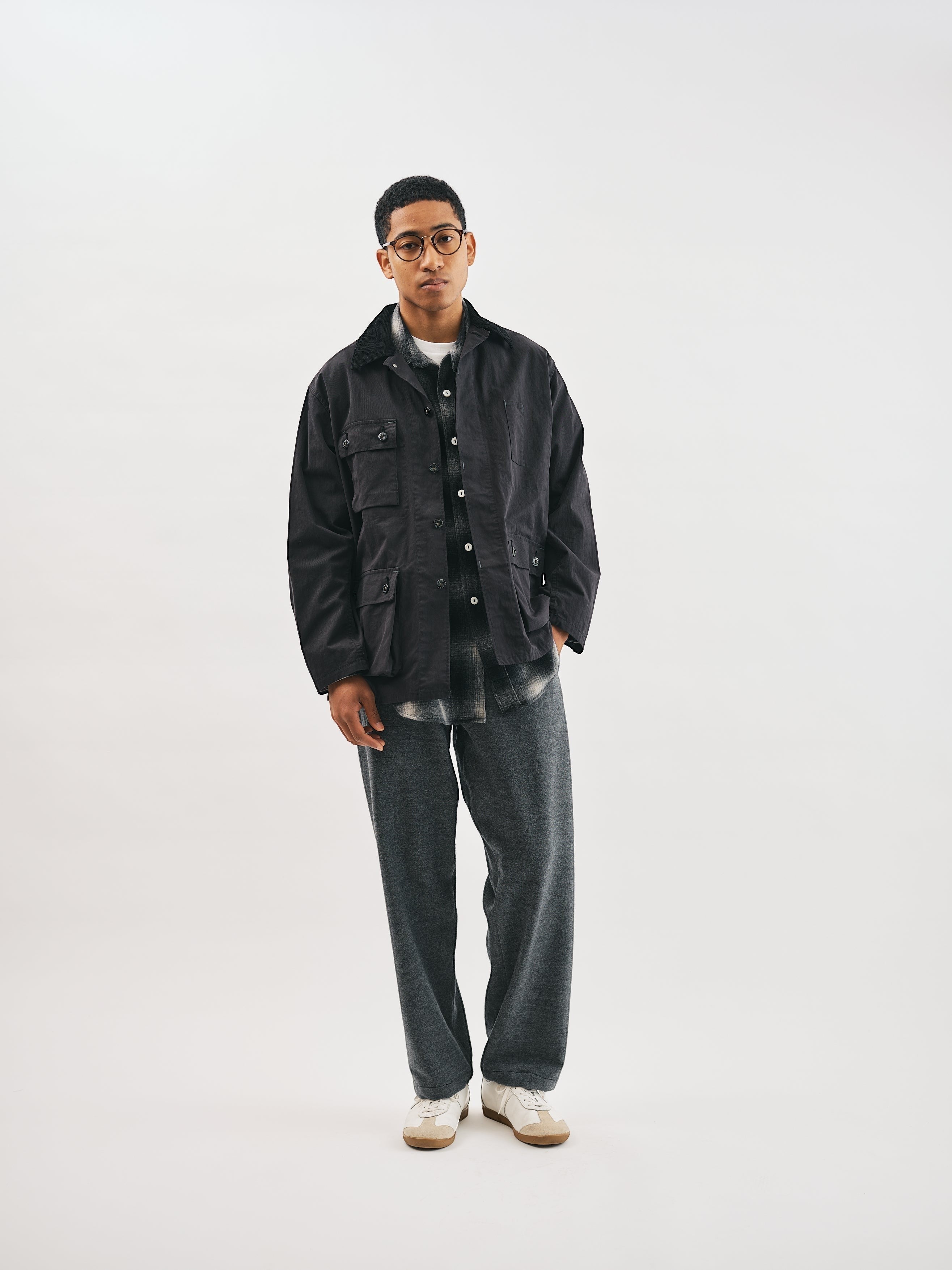 #1123R2-ETB BDU-R2 : 60/40 twill black