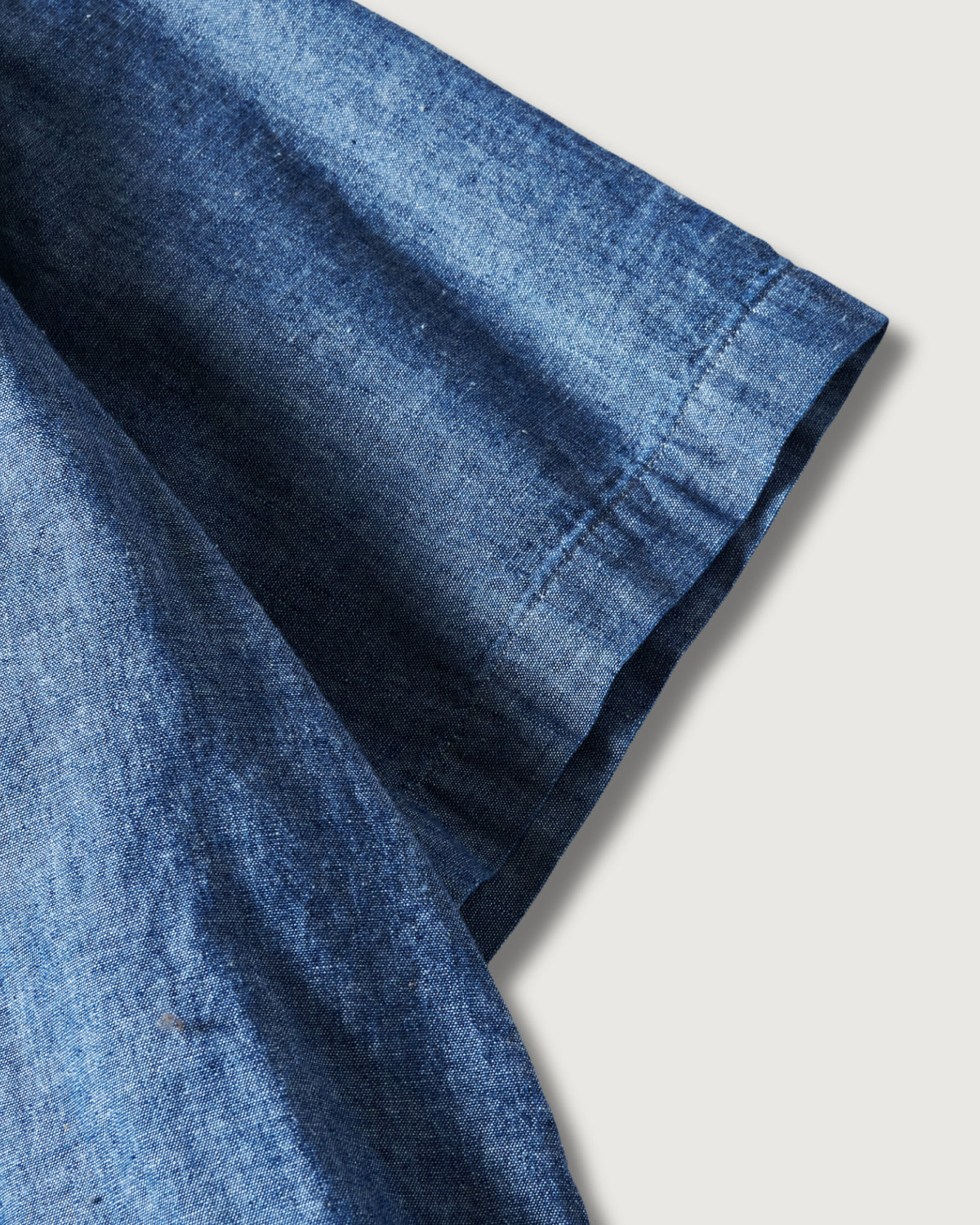 #1201S-CC No.1 Shirt S/S : classic chambray indigo