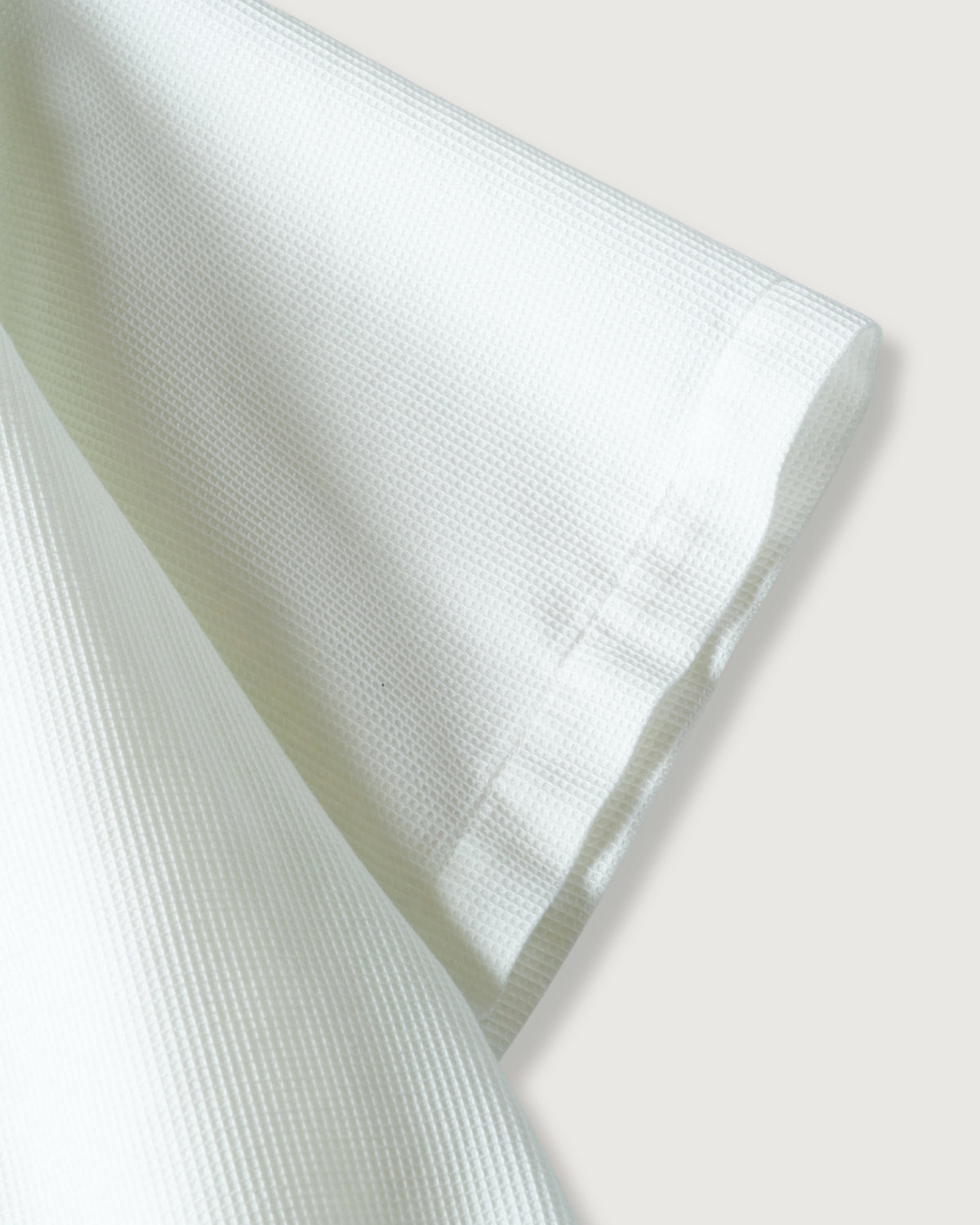 #1201S-PCW No.1 Shirt S/S : PC waffle white
