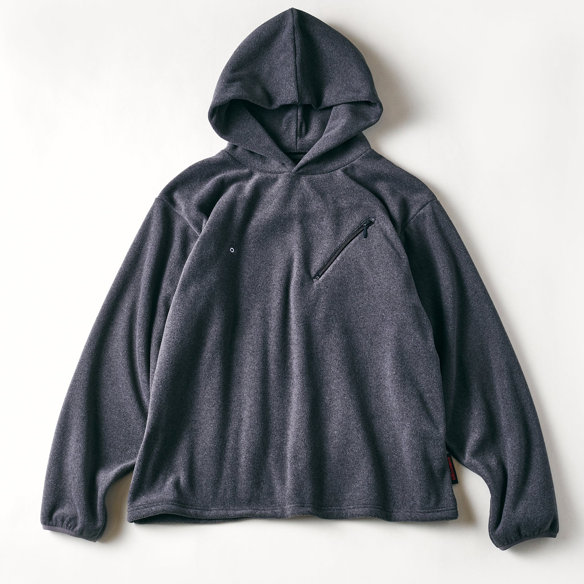#3613-PTH E-Z Hoodie LLC 2 : Polar Tech heather grey