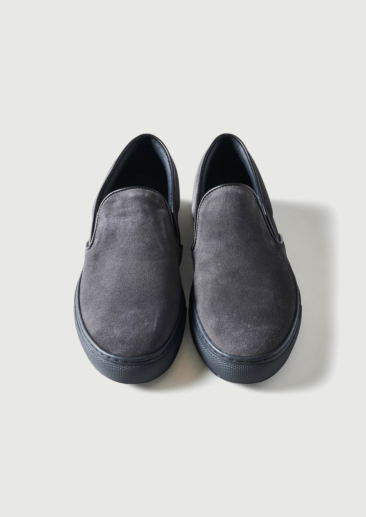#P2000-SG POST x AMB slip-on : cow suede gray