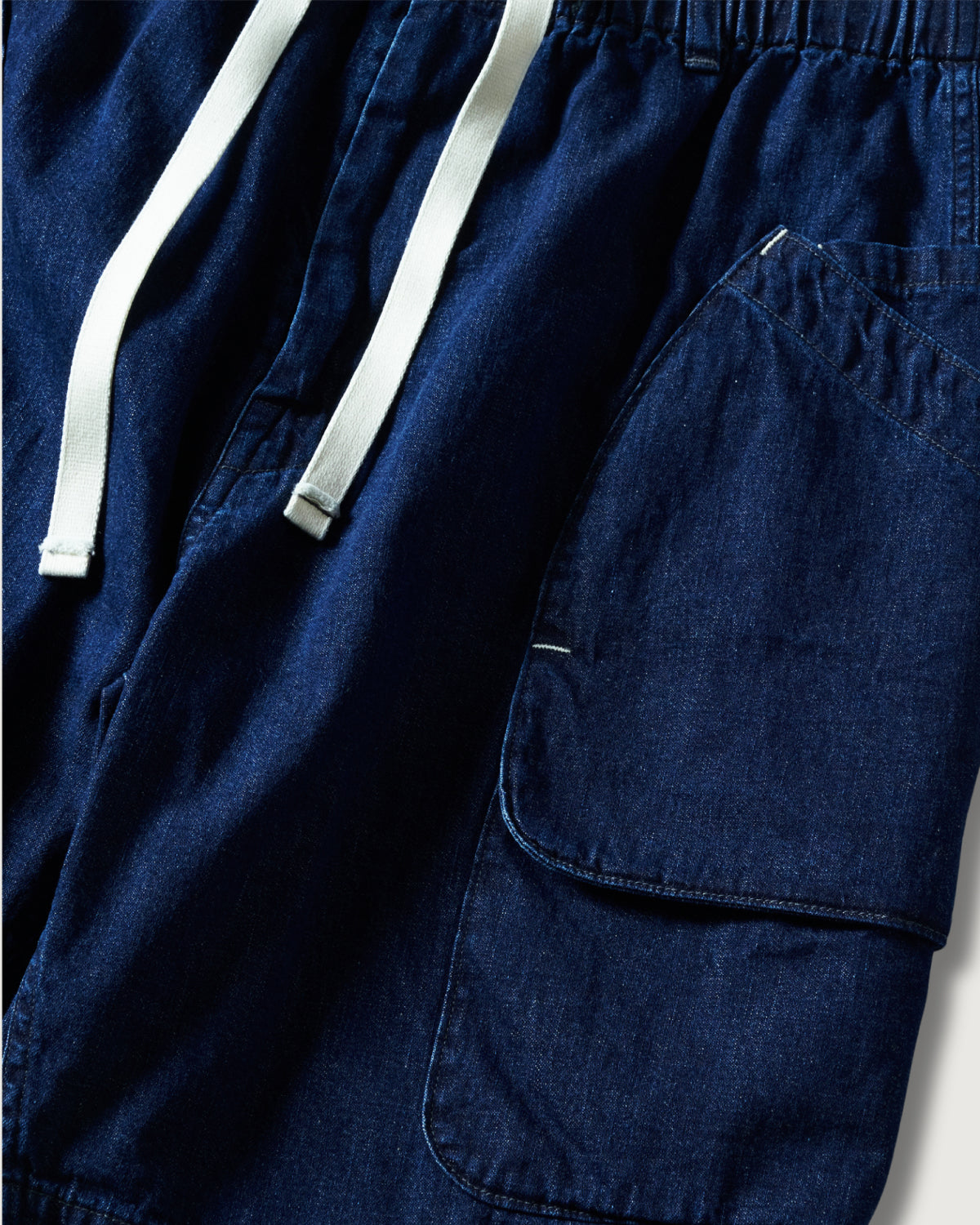 #2323E-8DI E-Z DEE's Shorts : 8oz. Denim w/deep wash indigo