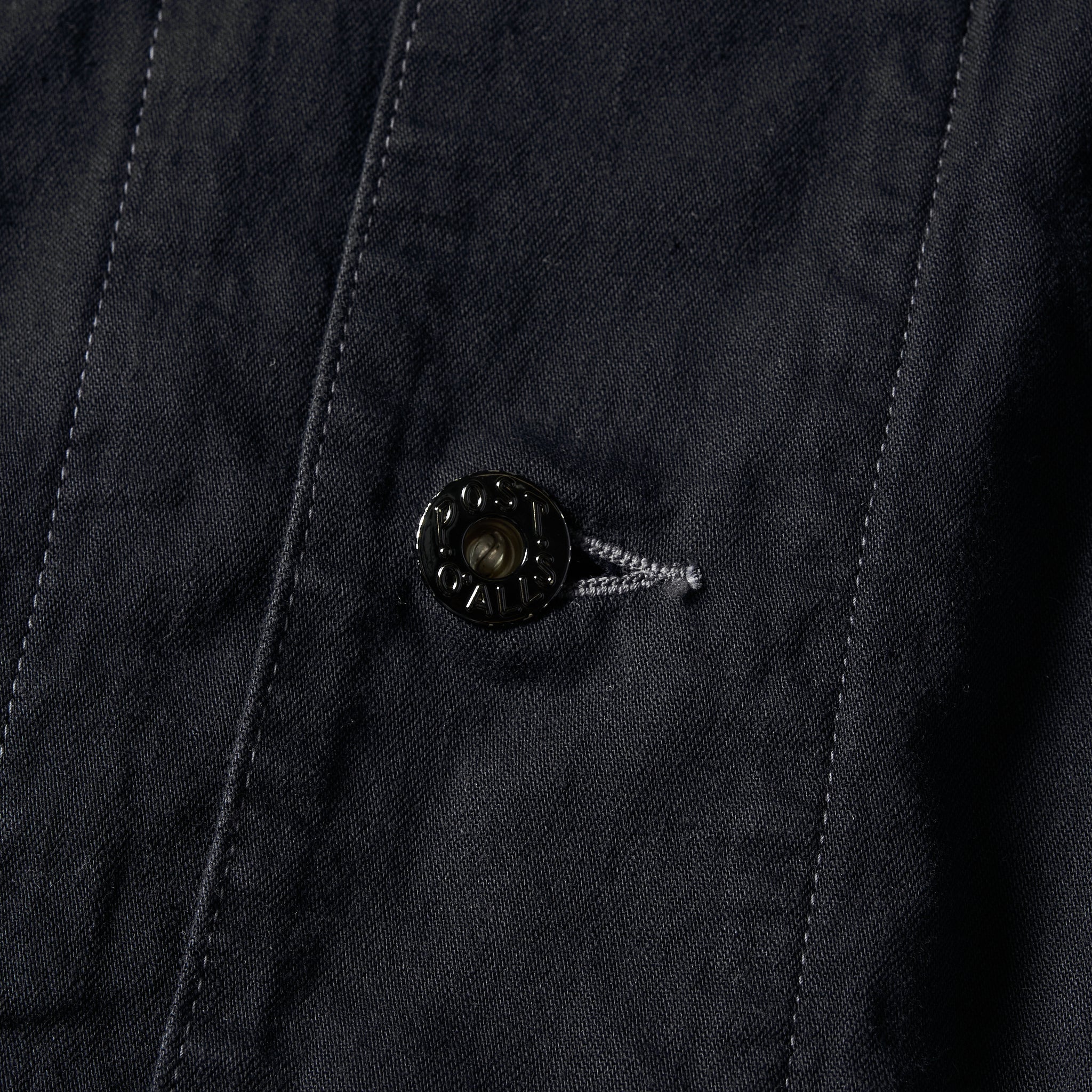 #1111-VTC De Luxe Railroader : vintage twill charcoal