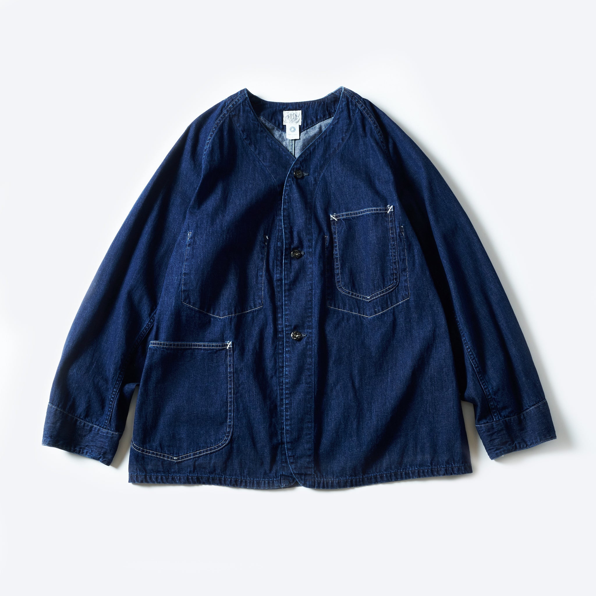 #3124DV-8DI POST 45 DV : 8oz. Denim indigo deep wash