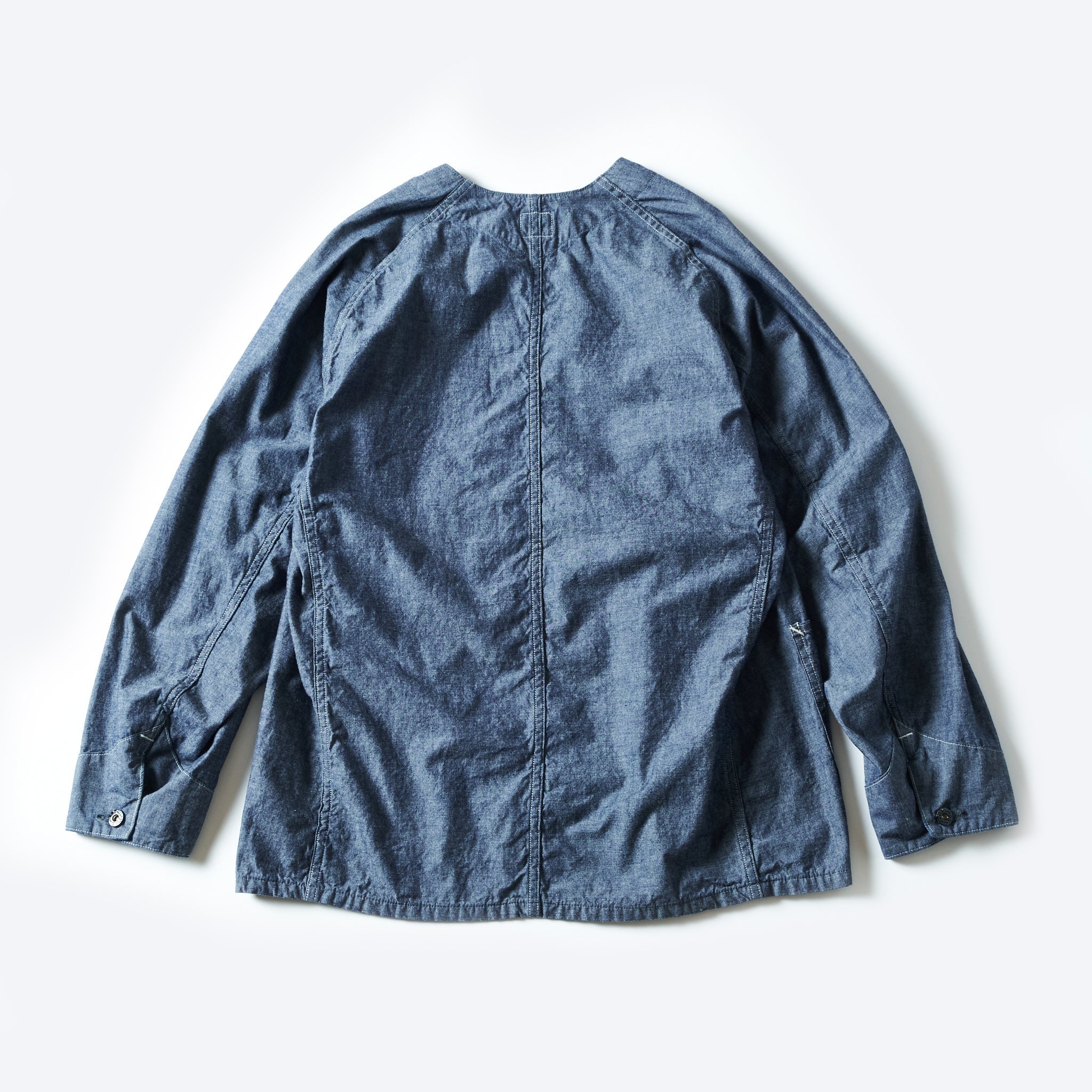 #3124DV-MC POST 45 DV : medium weight chambray indigo