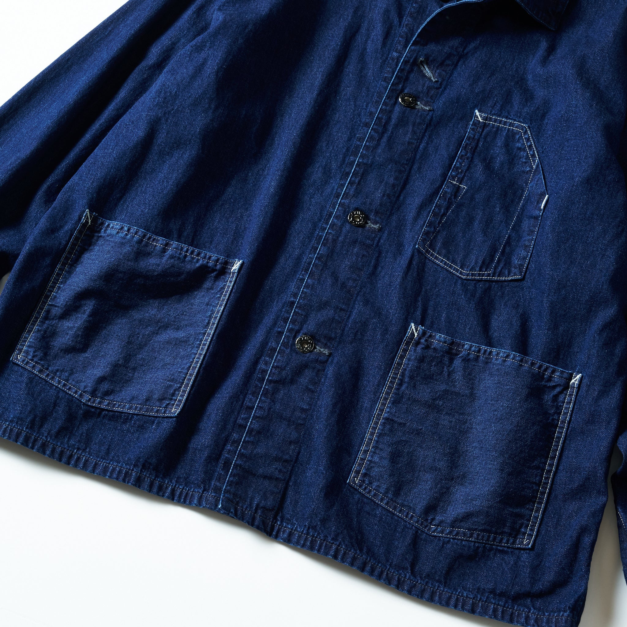 #1175-8DI Sylvania : 8oz. Denim indigo deep wash