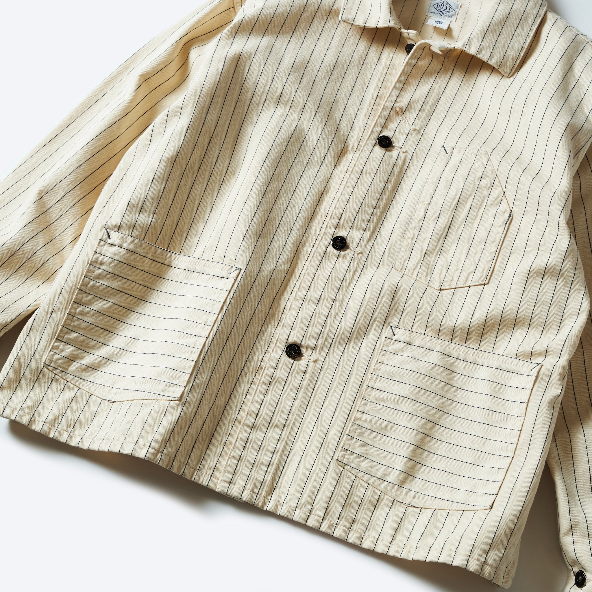 #1175-HBS Sylvania : HBT stripe natural