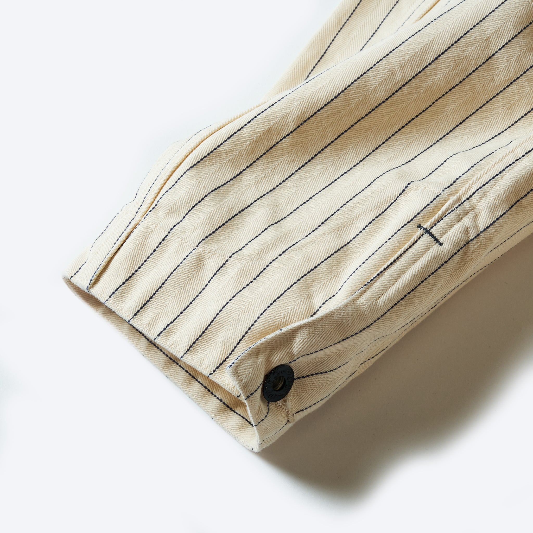 #1175-HBS Sylvania : HBT stripe natural