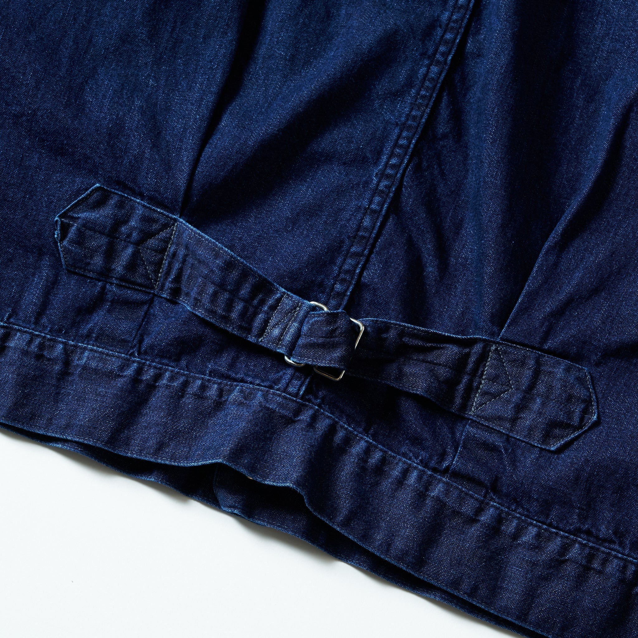 #1110R-8DI Mechanic Blouse 2 : 8oz. Denim indigo deep wash