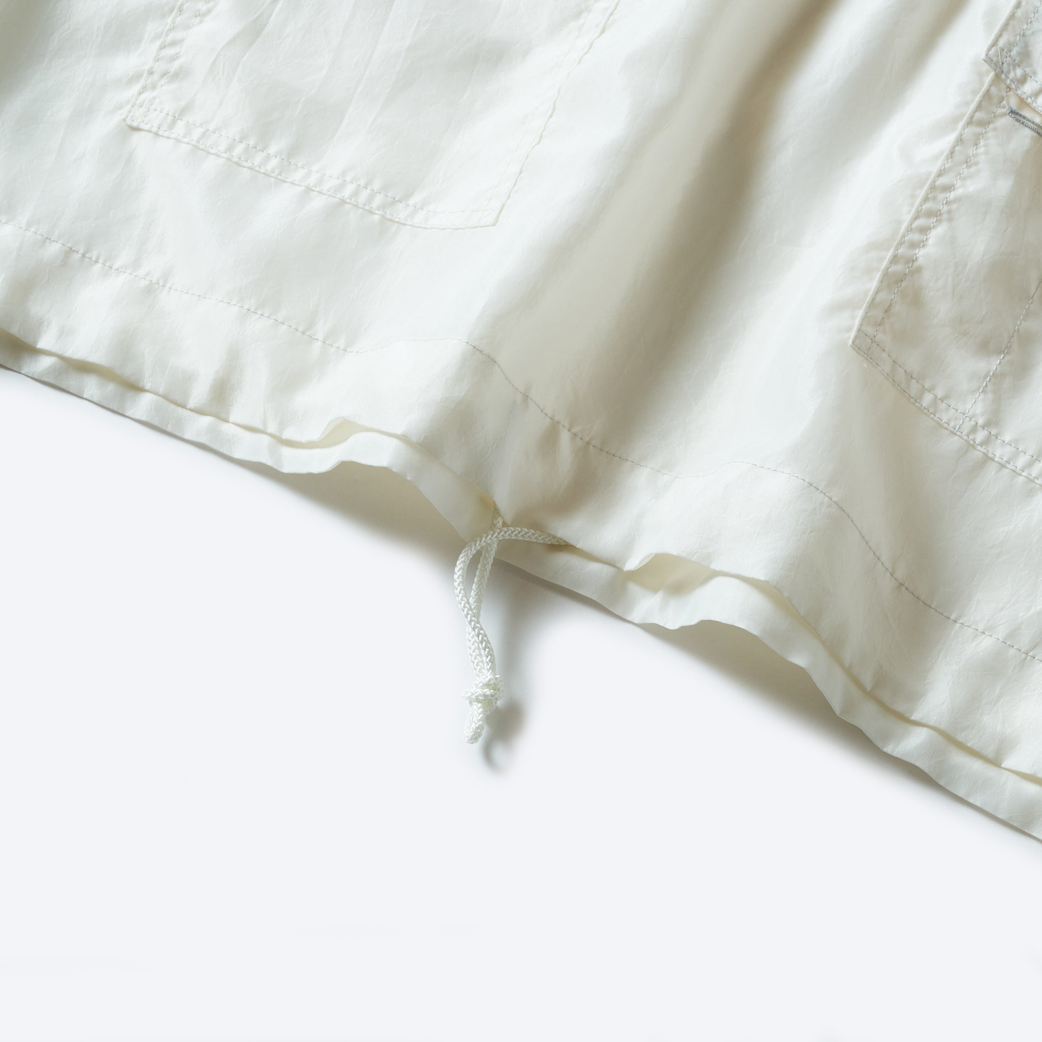 #3127-MTW Town & Country Parka : metallic taffeta white