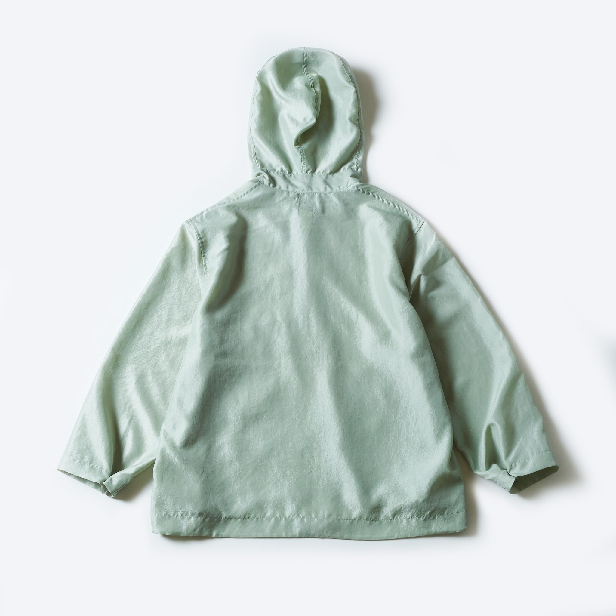 #3127-MTG Town & Country Parka : metallic taffeta green