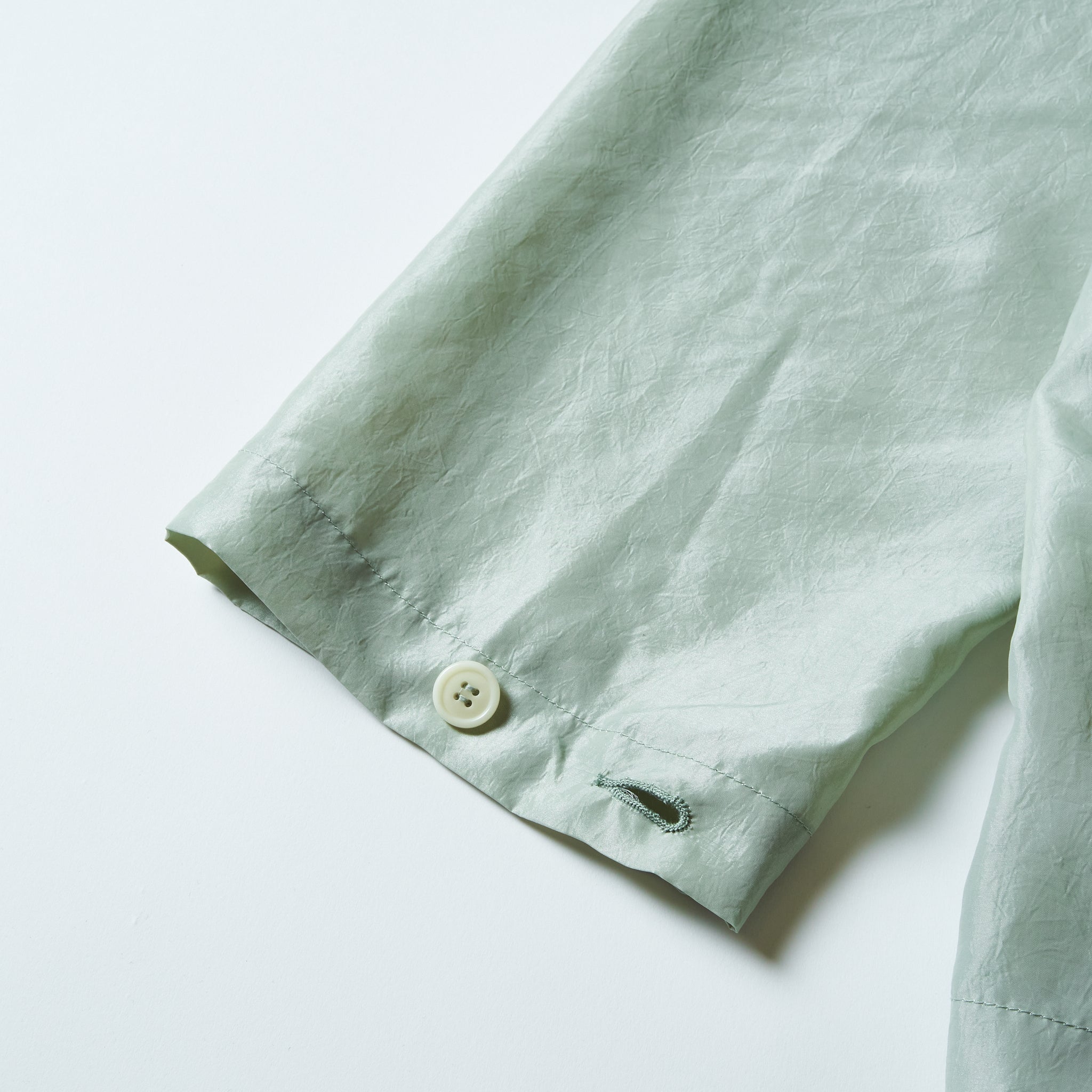 #3127-MTG Town & Country Parka : metallic taffeta green