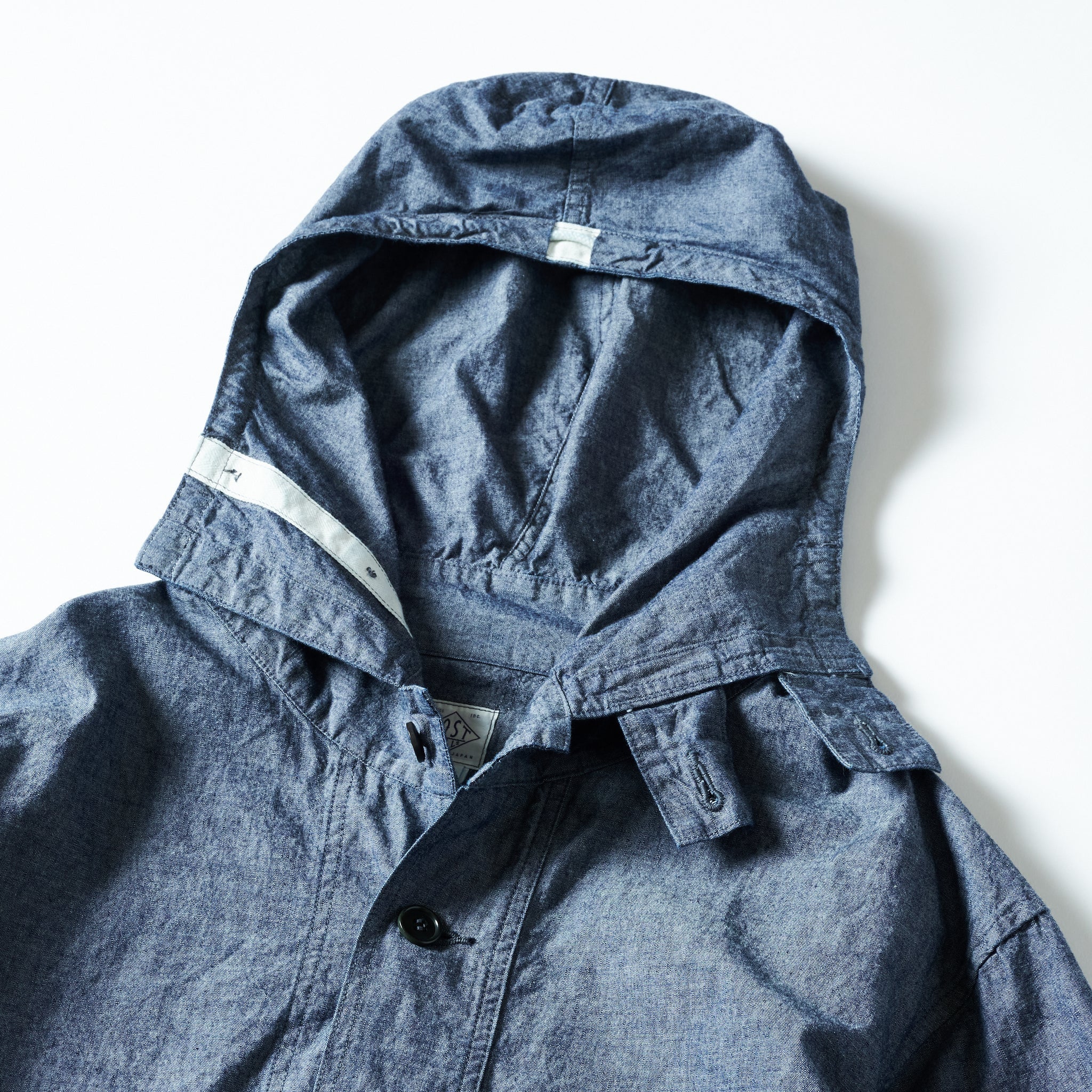 #3127-MC Town & Country Parka : medium weight chambray indigo