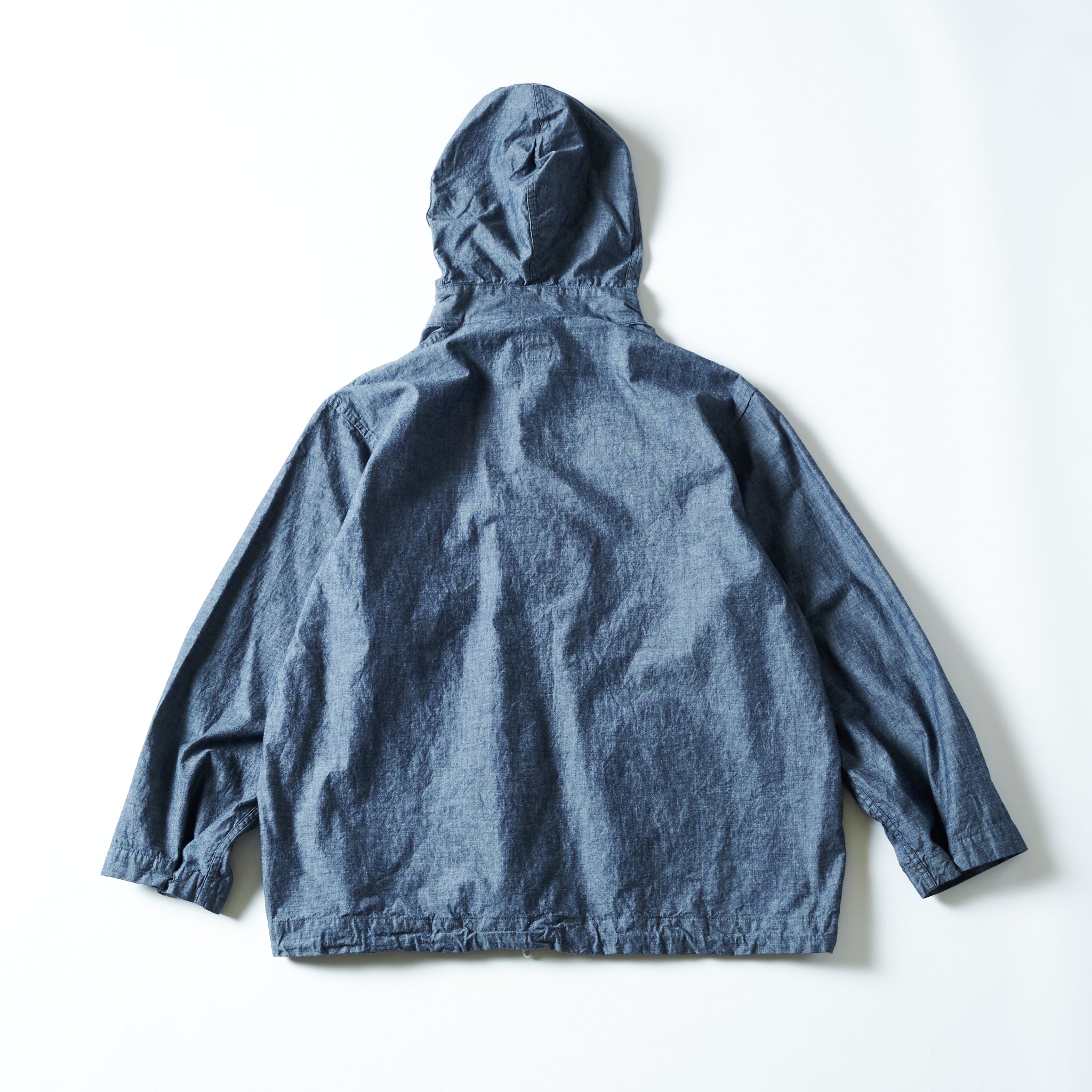 #3127-MC Town & Country Parka : medium weight chambray indigo
