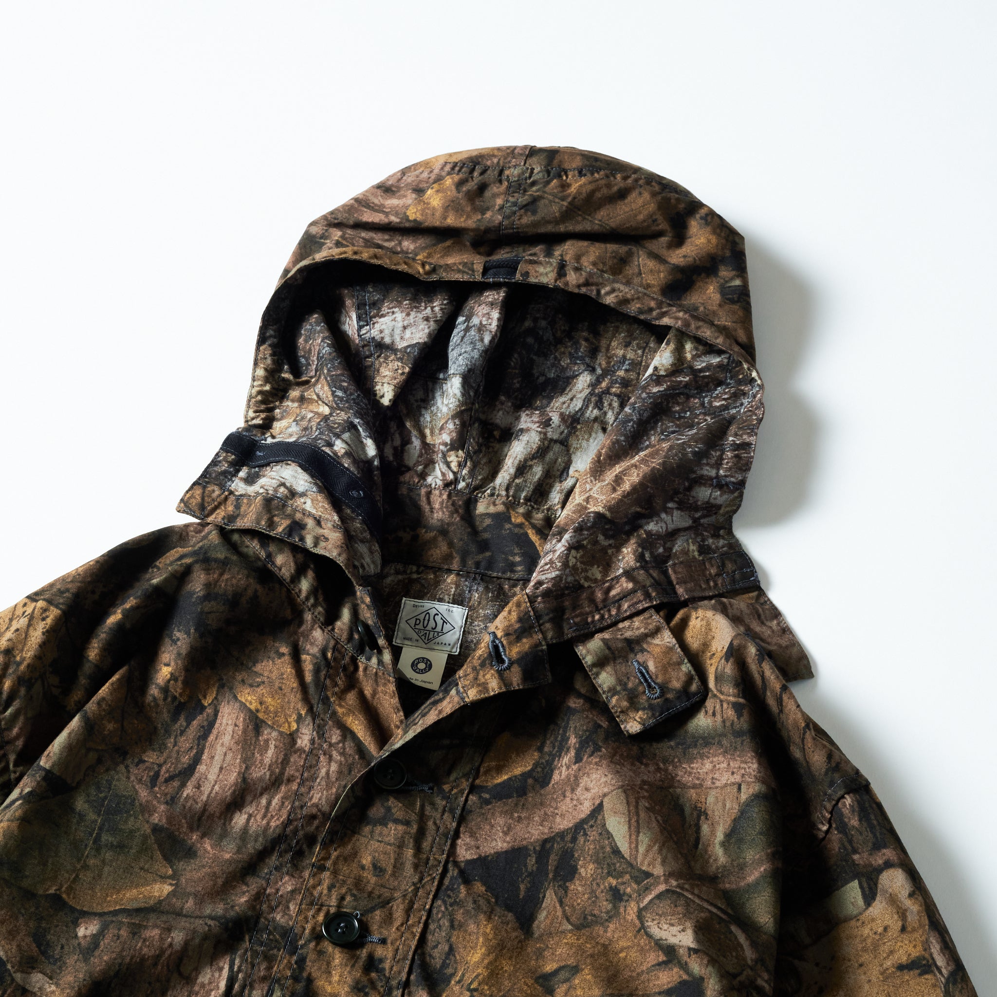 #3127-FC1 Town & Country Parka : forest camo brown jungle