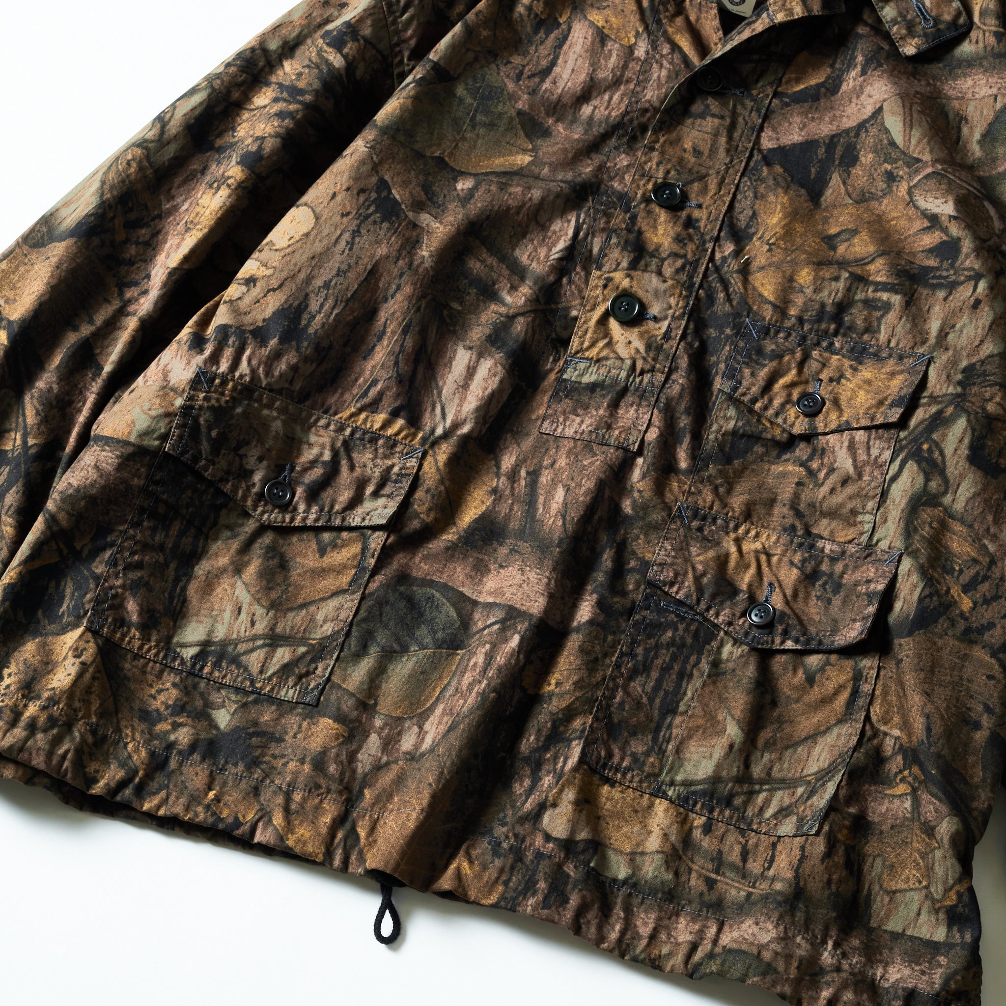 #3127-FC1 Town & Country Parka : forest camo brown jungle