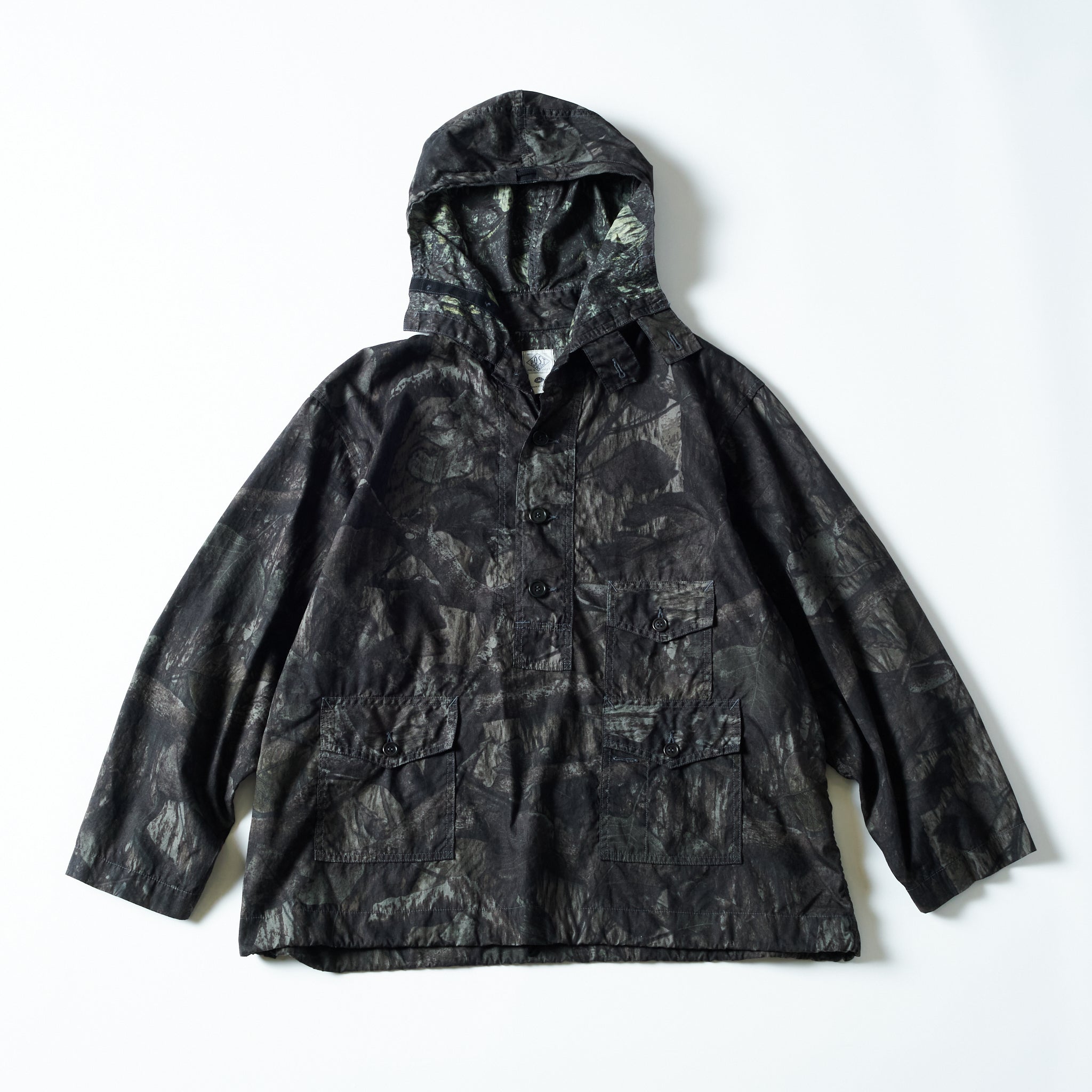 #3127-FC3 Town & Country Parka : forest camo grey jungle