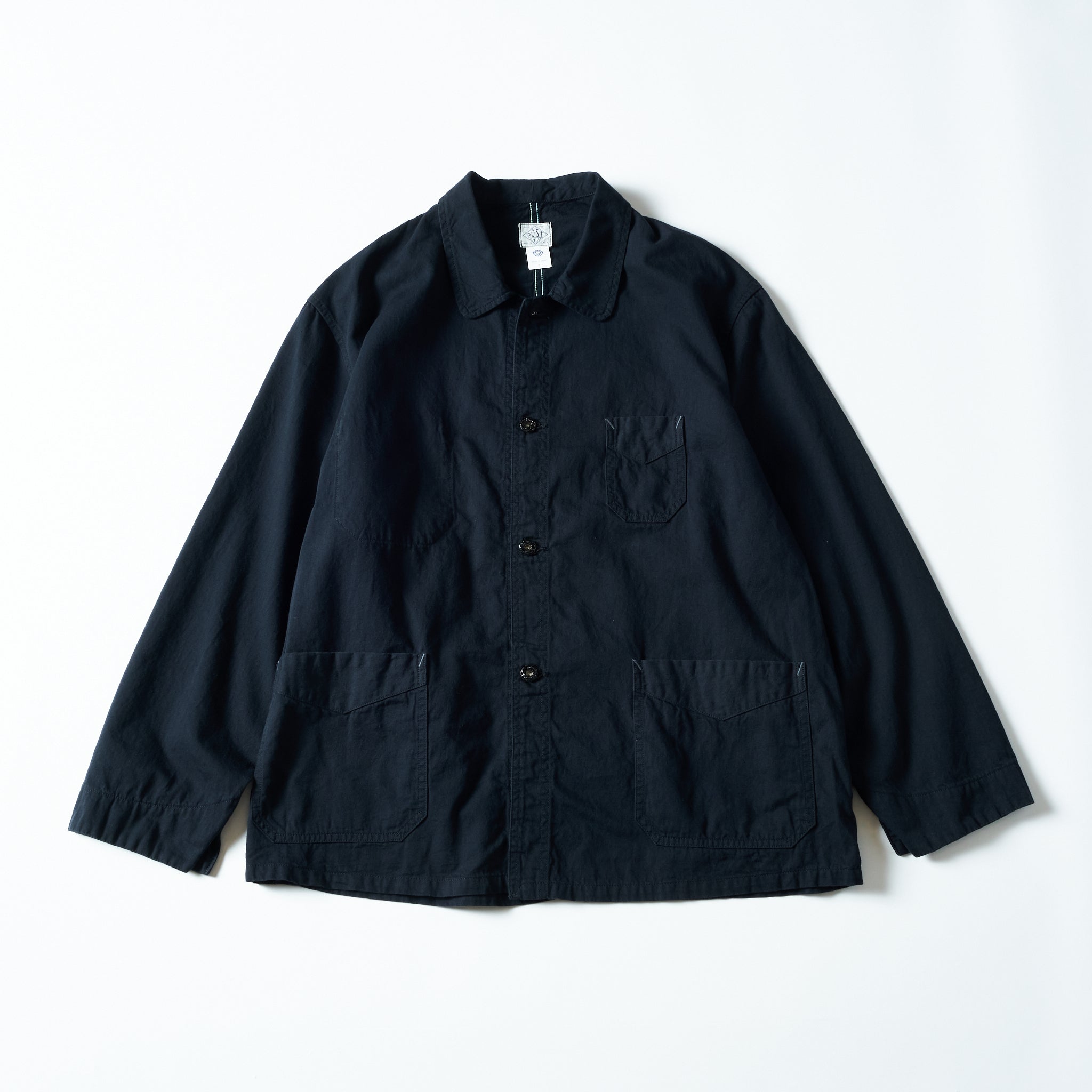 #3125-VTC POST Chinois Travail : vintage twill charcoal