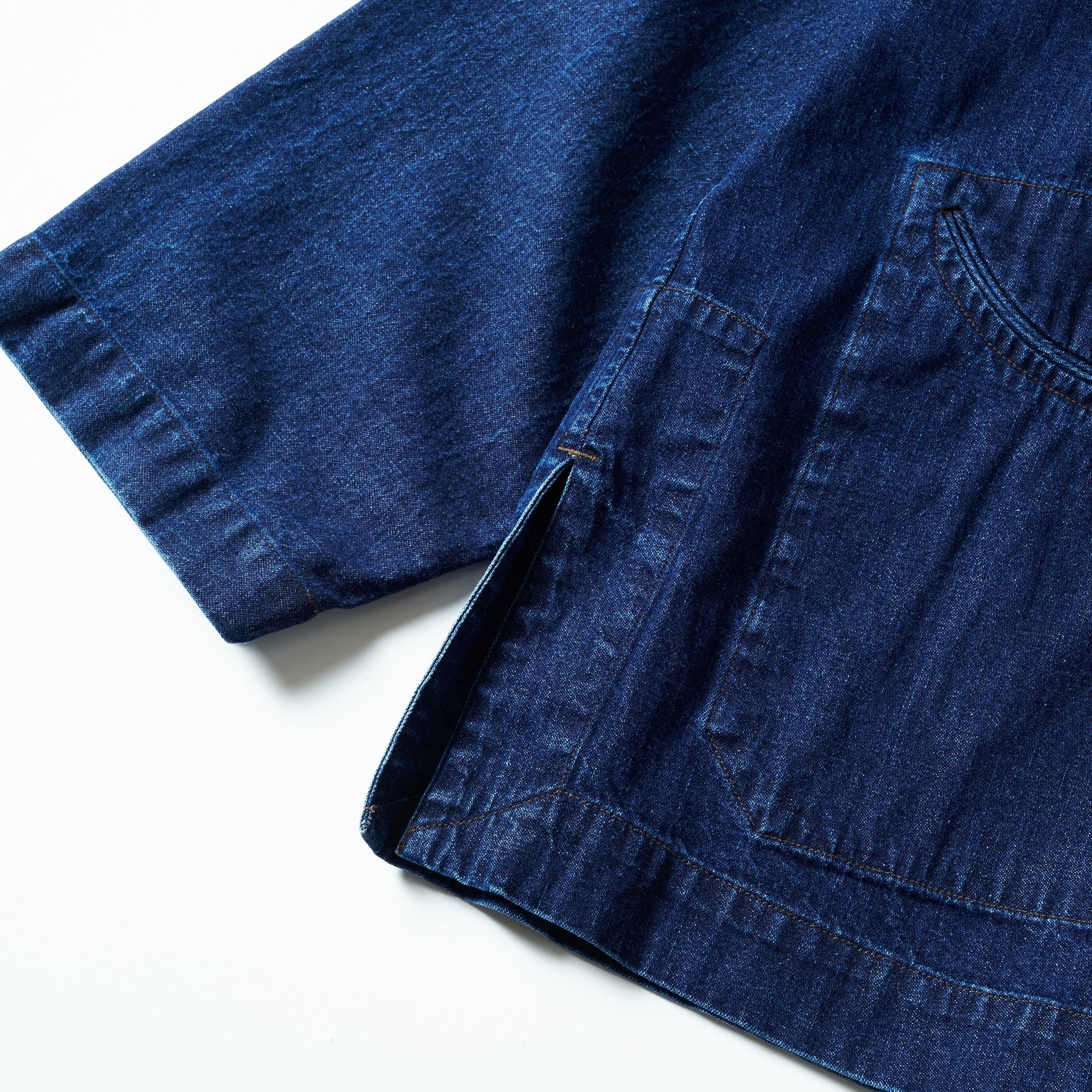 #3117-8DI POST Chinois De Luxe : 8oz. Denim indigo deep wash