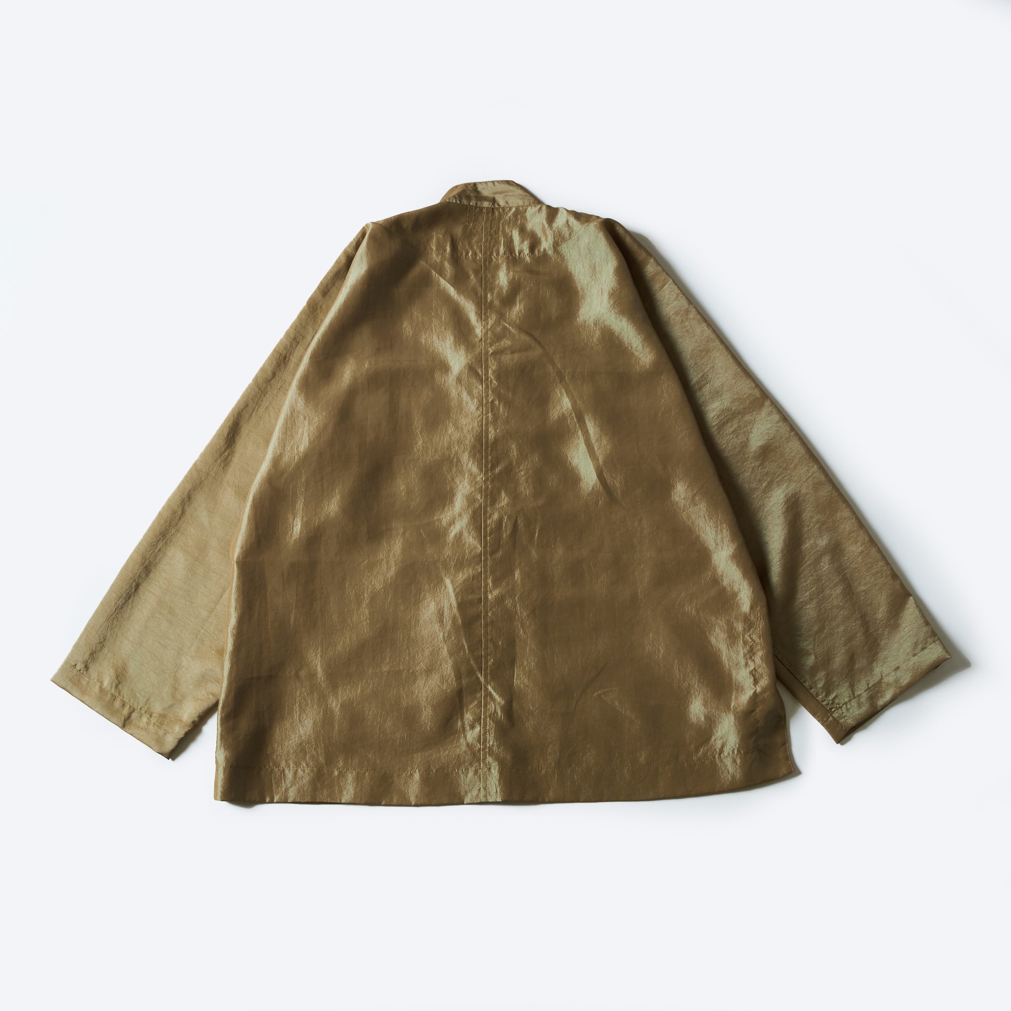 #3117-MTK POST Chinois De Luxe : metallic taffeta khaki