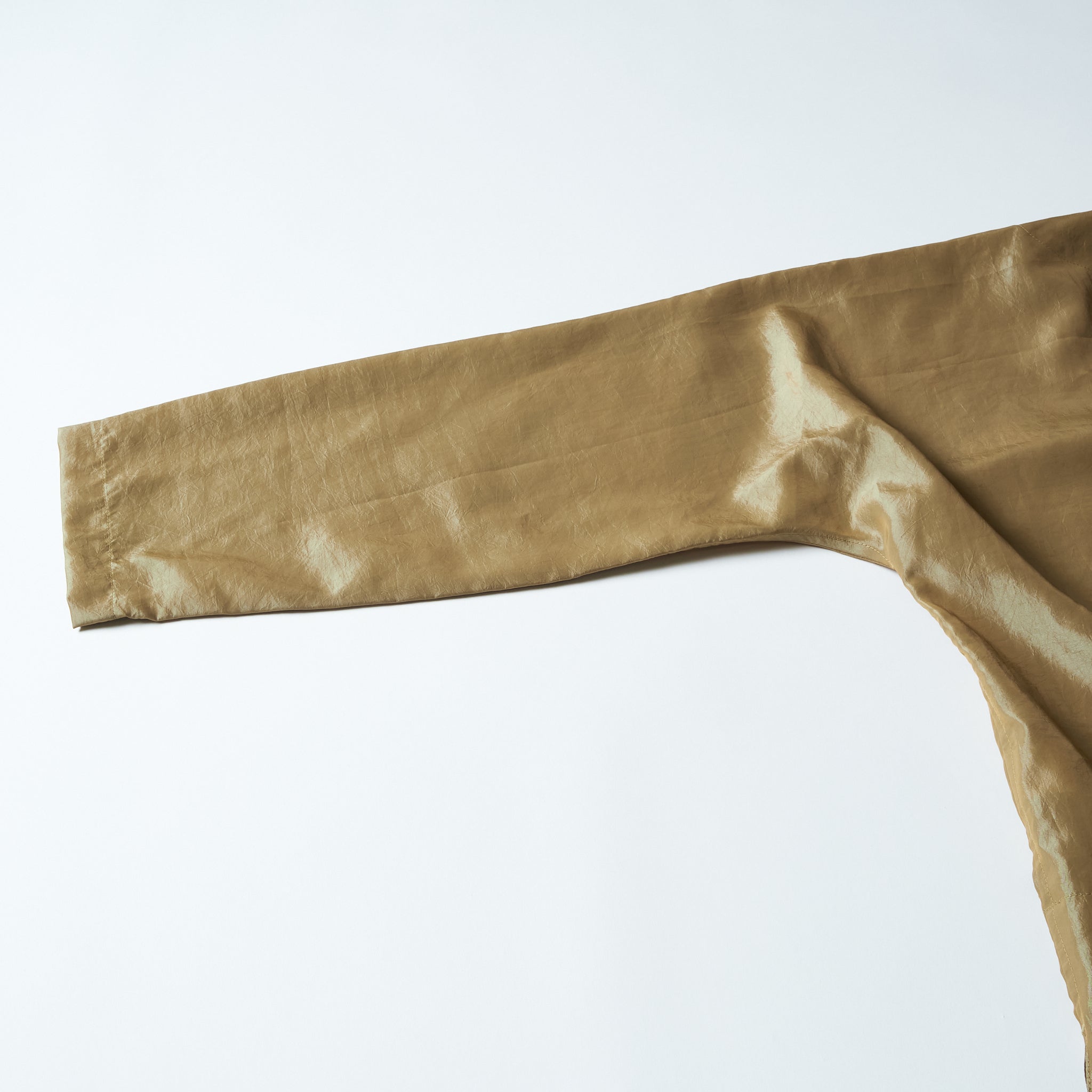#3117-MTK POST Chinois De Luxe : metallic taffeta khaki