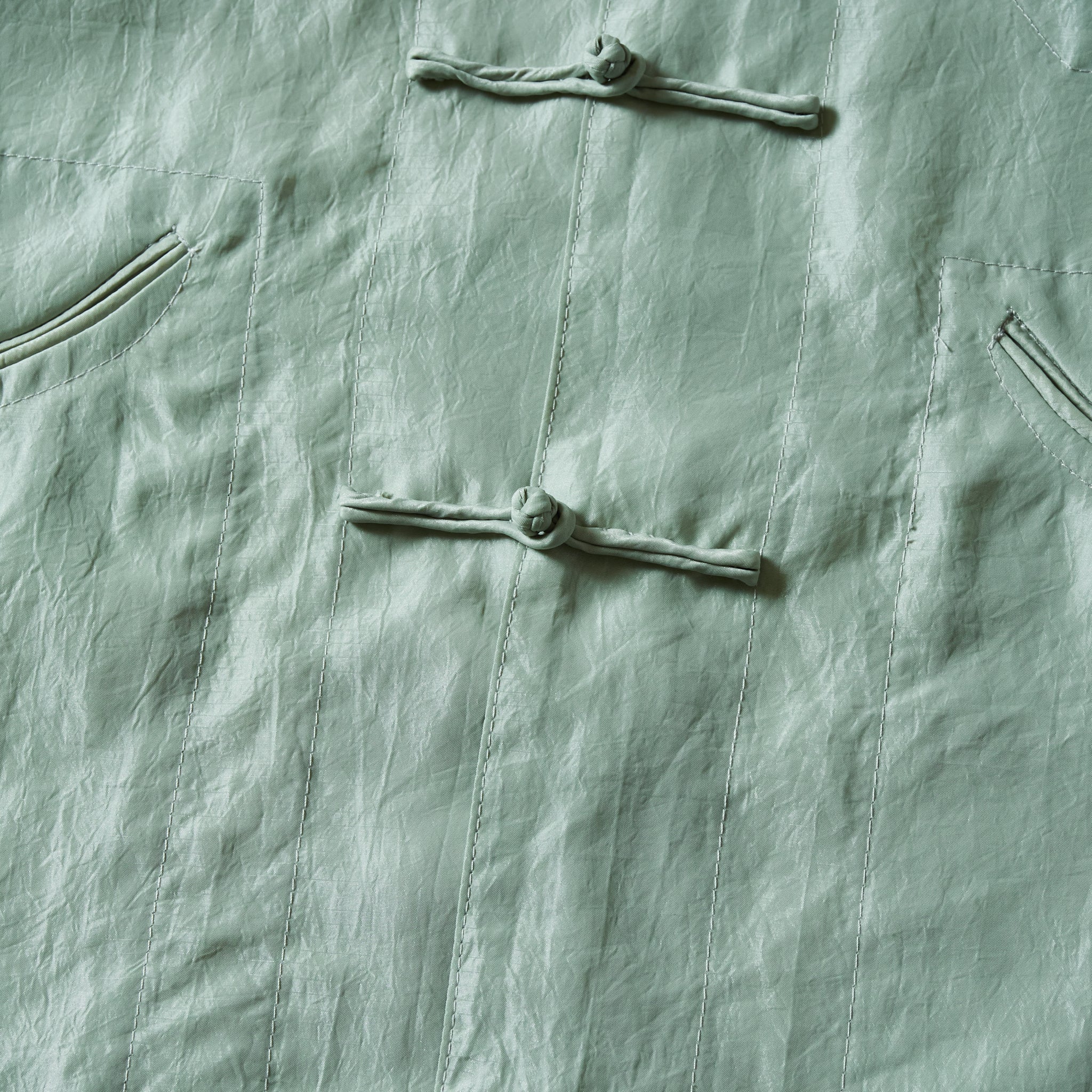 #3117-MTG POST Chinois De Luxe : metallic taffeta green