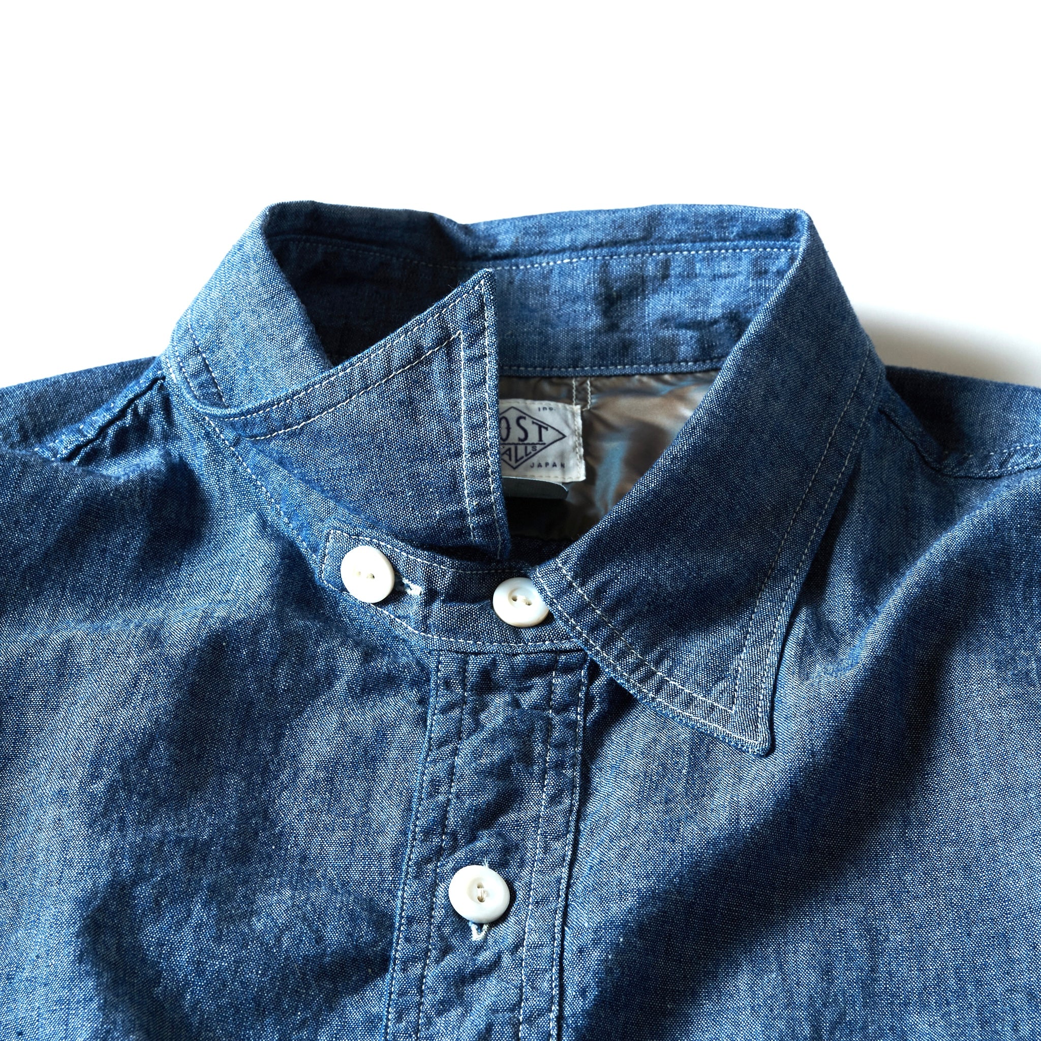 #1201C-CC No.1 Shirt MV : classic chambray indigo