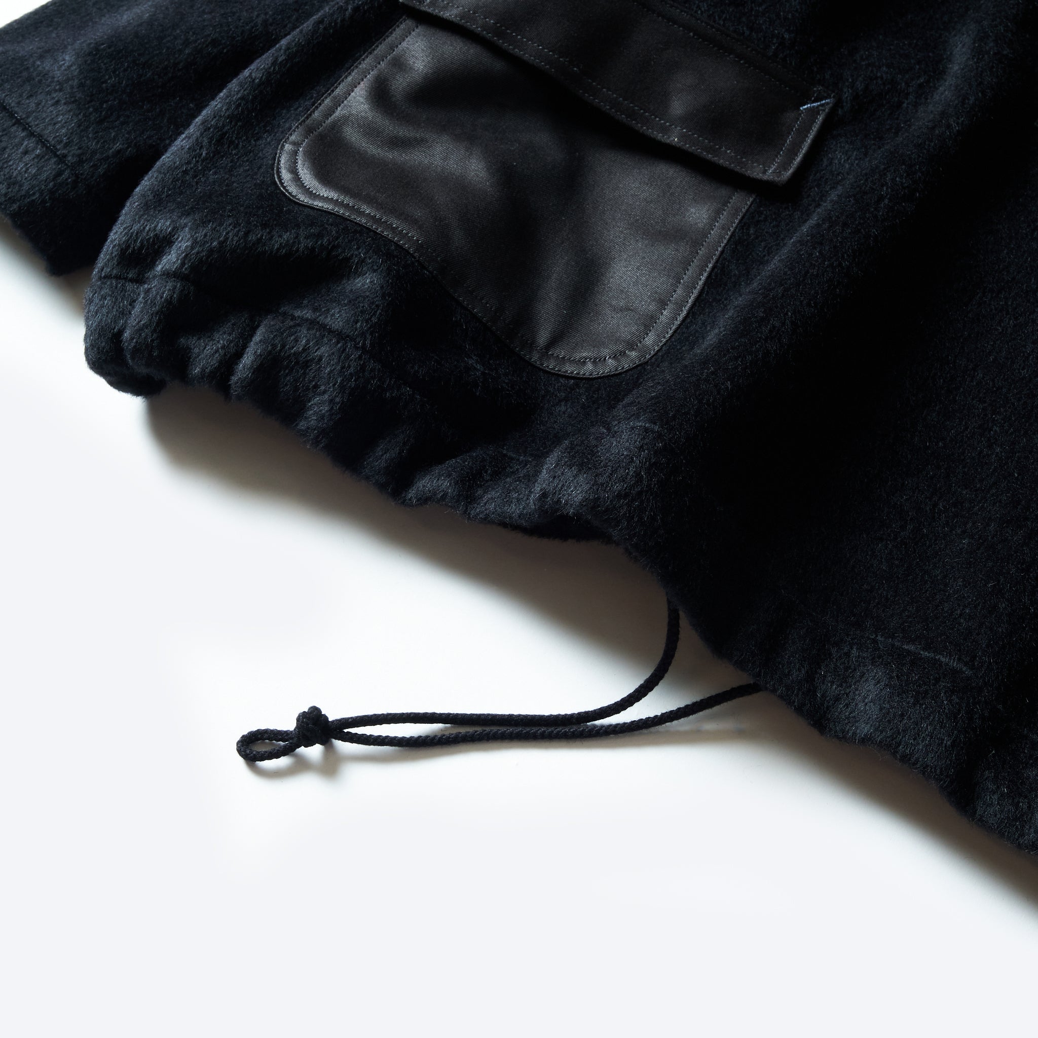 #1105-AMB NAVY Parka : alpaca mohair (SHOP SPECIAL)