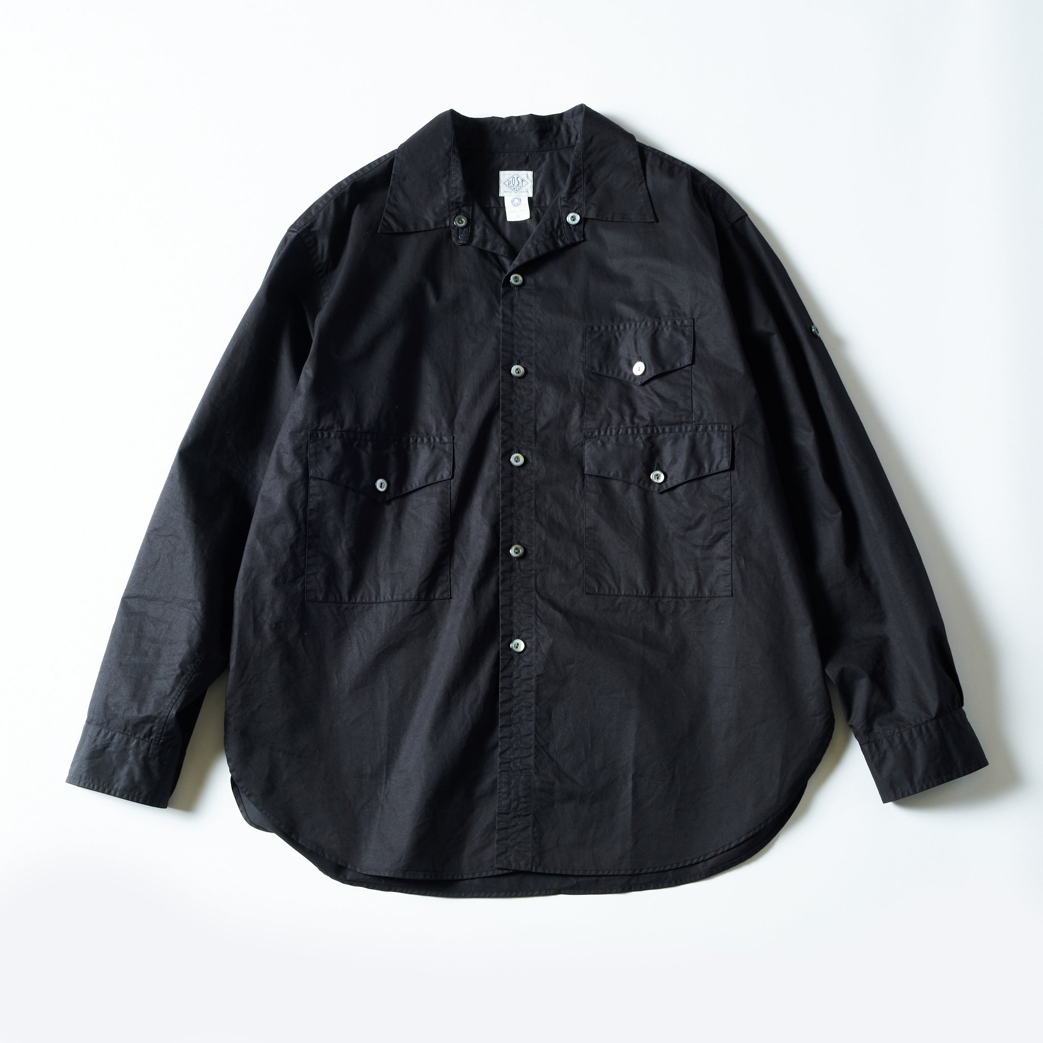 #3225-MP4 Town & Country Safari : medium weight poplin black