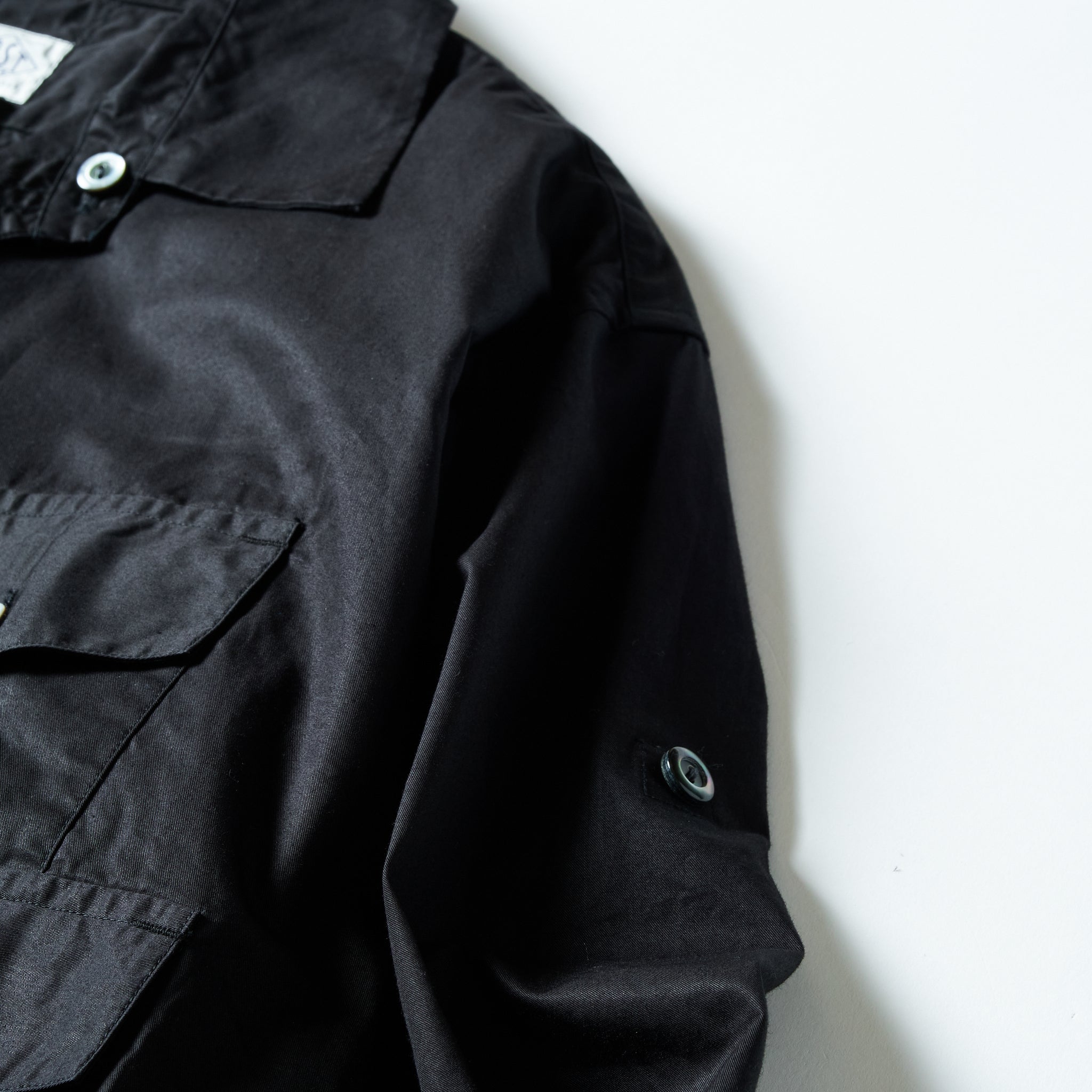 #3225-MP4 Town & Country Safari : medium weight poplin black
