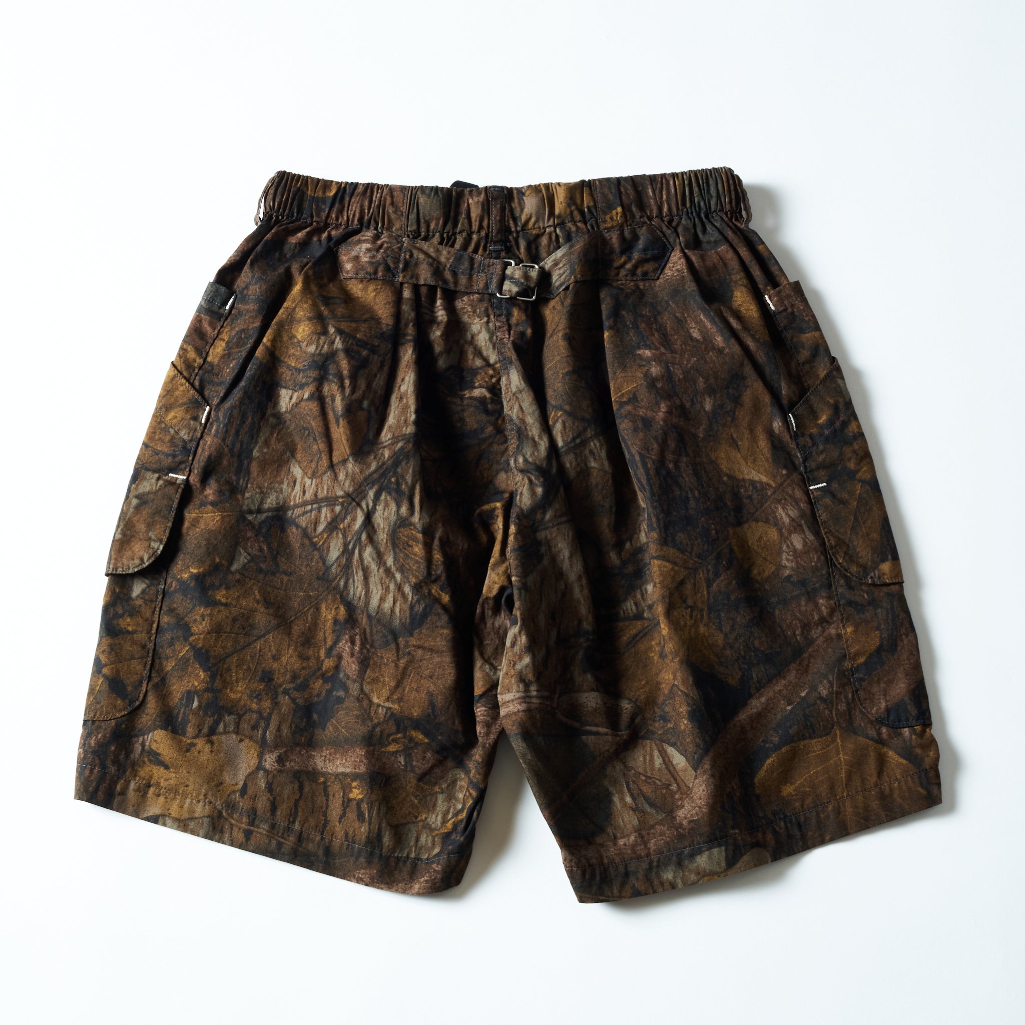 #2323E-FC1 E-Z DEE's Shorts : forest camo brown jungle