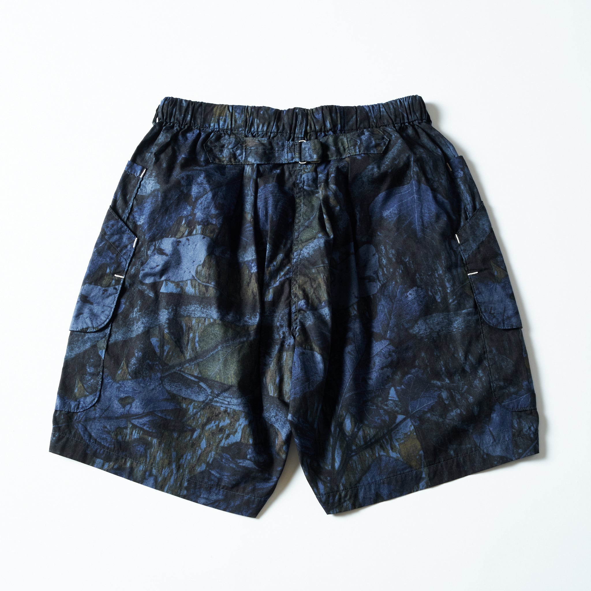 #2323E-FC2 E-Z DEE's Shorts : forest camo blue jungle