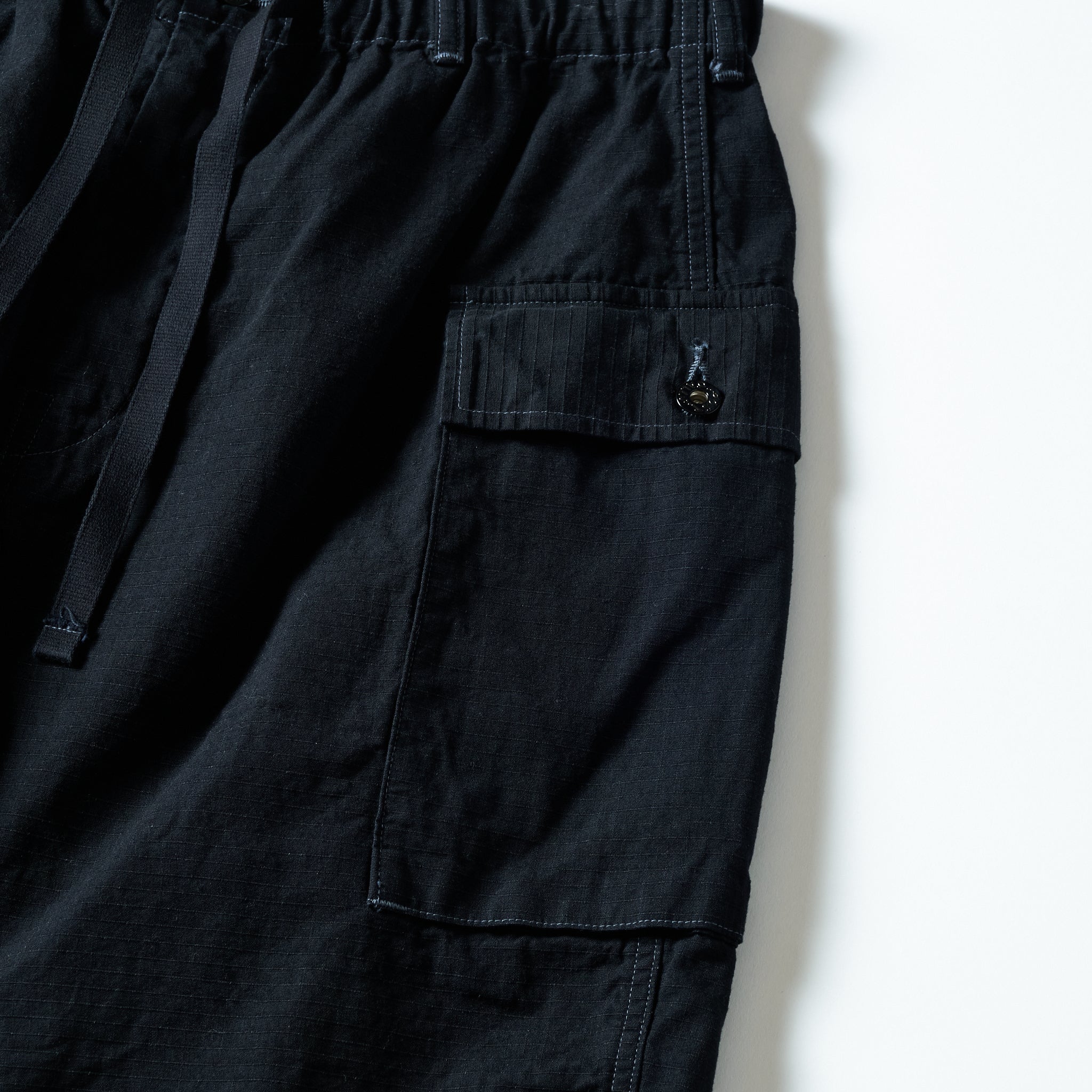 #3308S-DRC E-Z WALKABOUT Shorts : cotton dobby ripstop charcoal