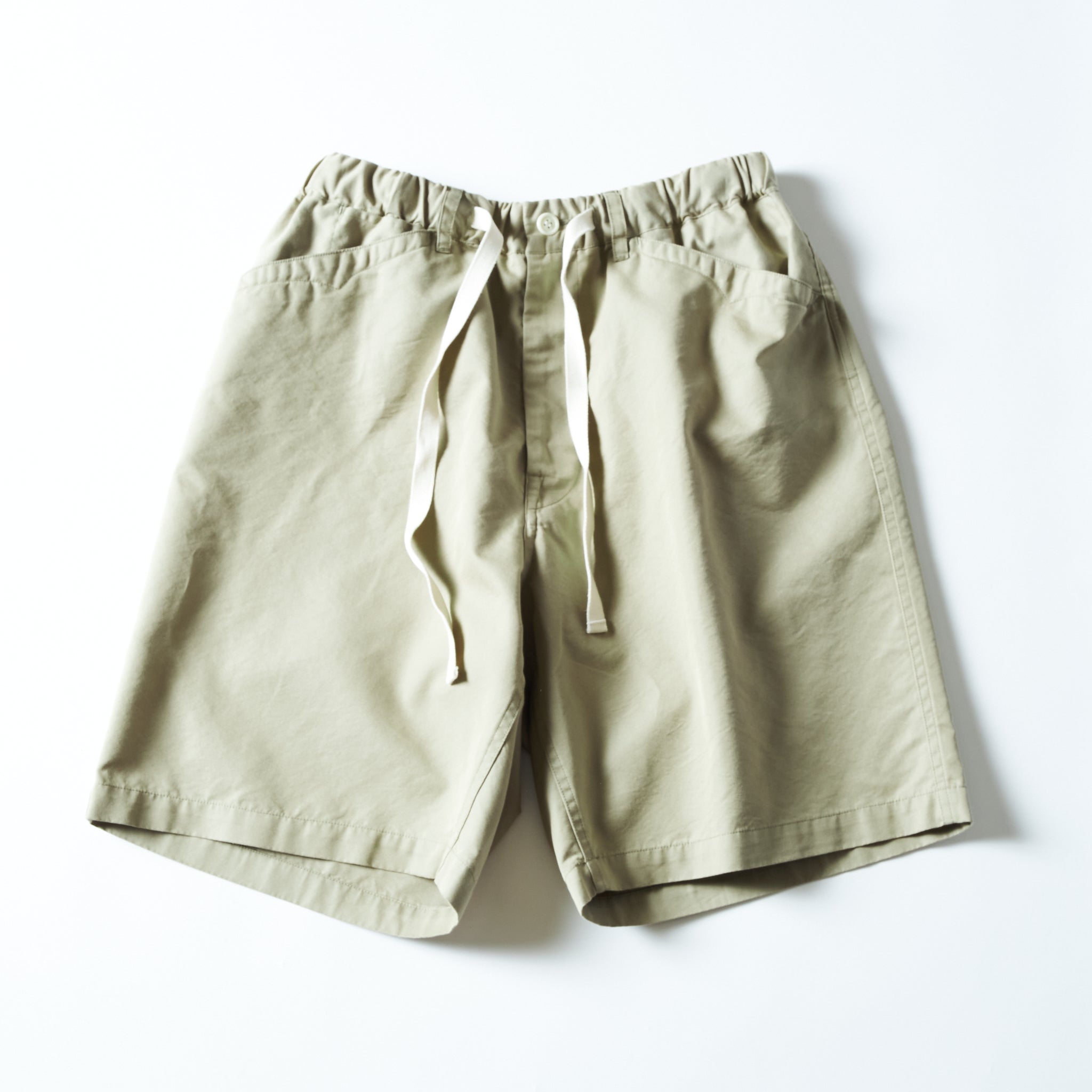 #3319S-FT E-Z Chinois De Luxe Shorts : french twill olive