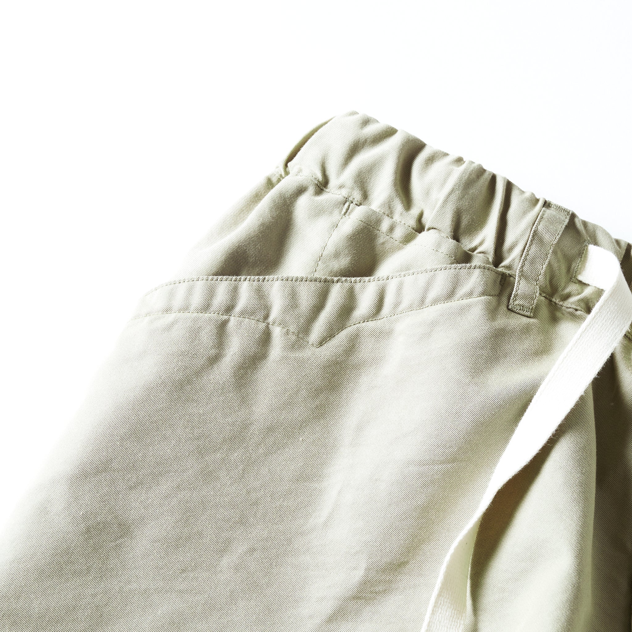 #3319S-FT E-Z Chinois De Luxe Shorts : french twill olive