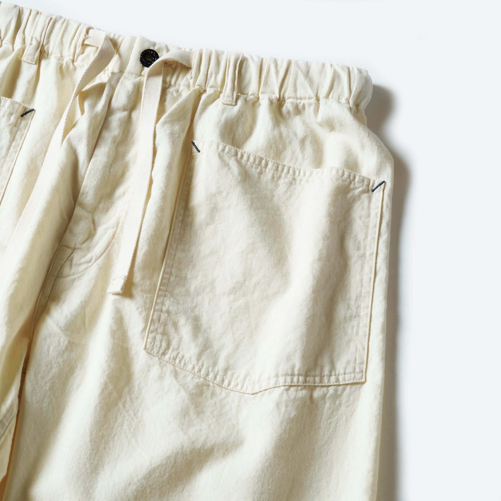 #3313S-VTN E-Z ARMY-NAVY Shorts 2 : vintage twill natural