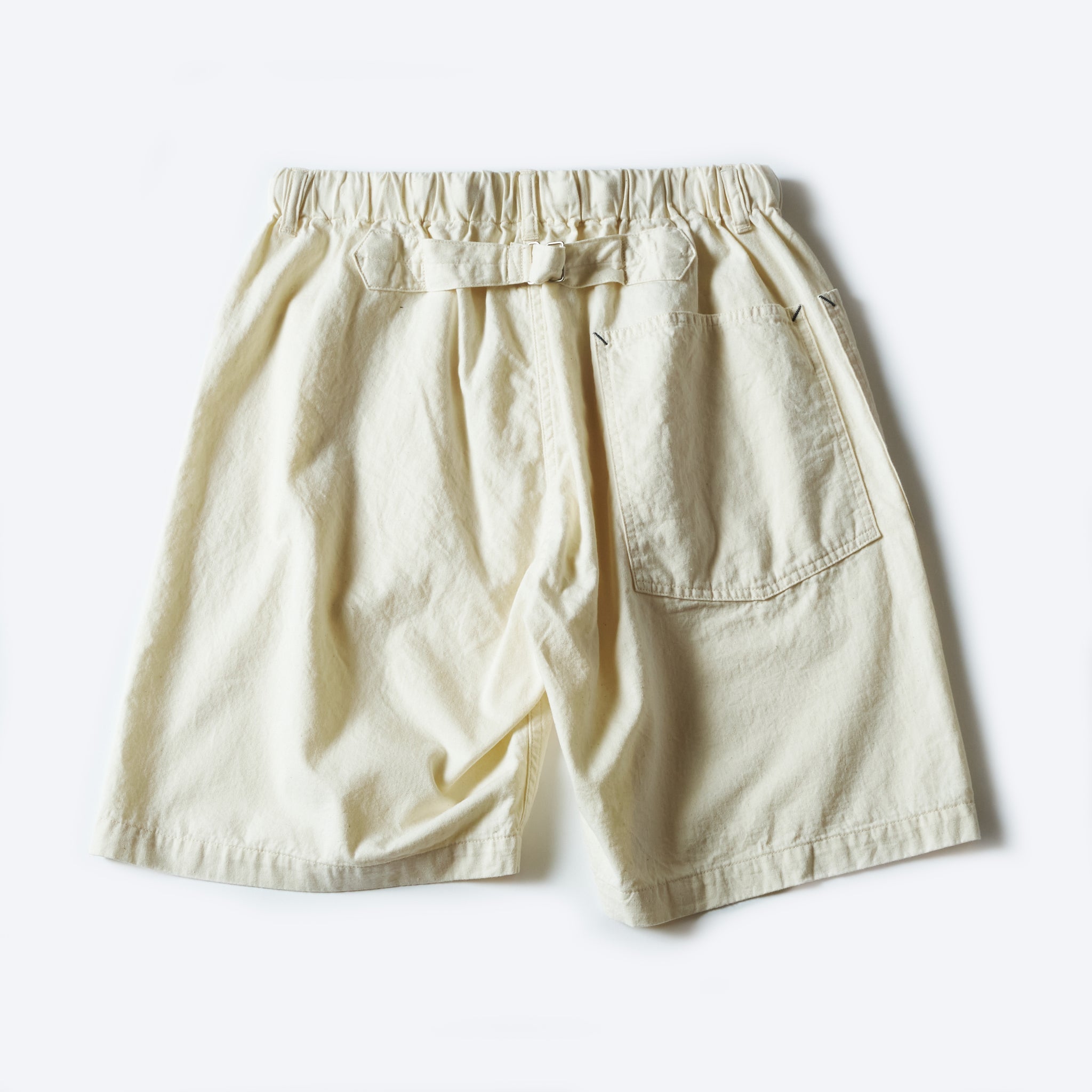 #3313S-VTN E-Z ARMY-NAVY Shorts 2 : vintage twill natural