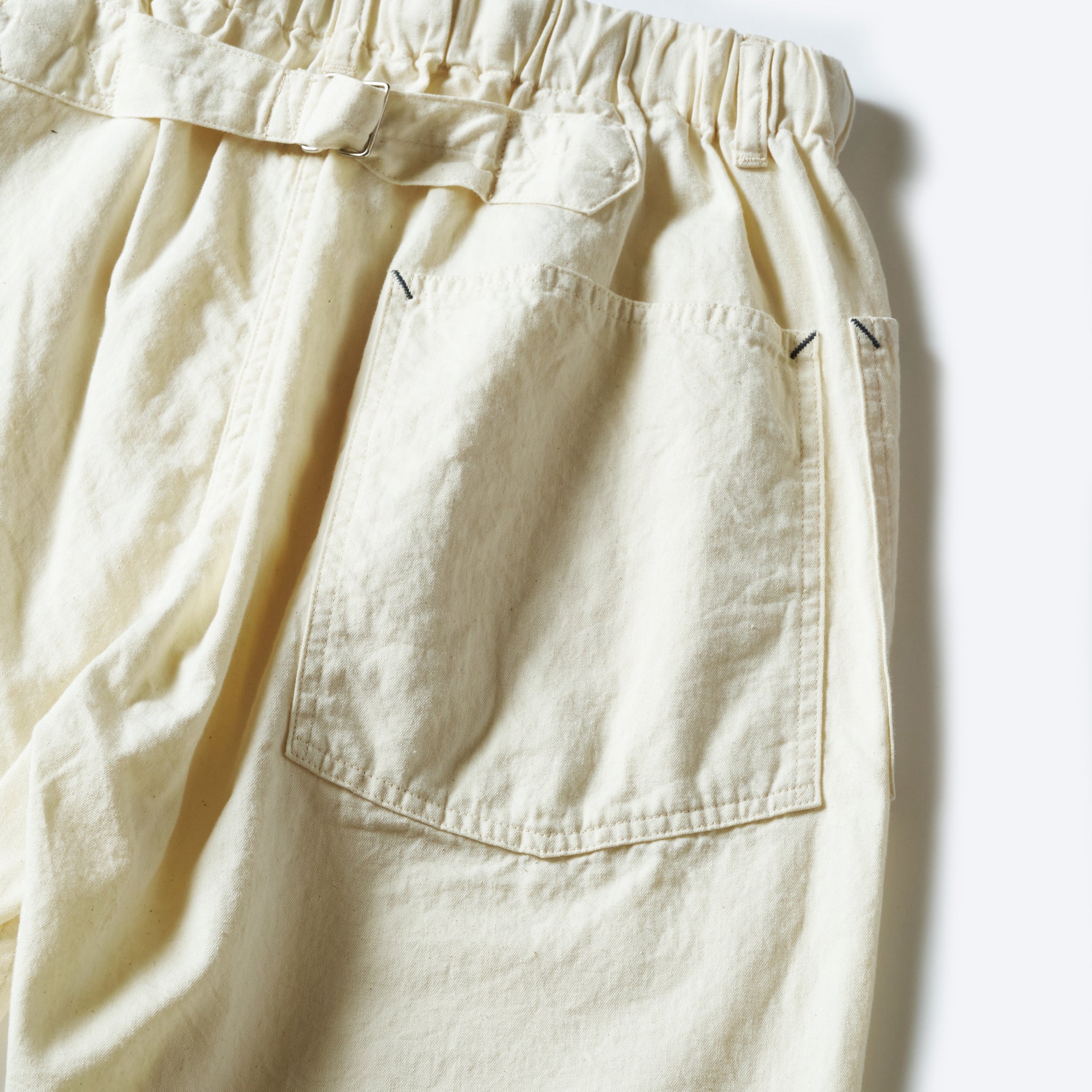#3313S-VTN E-Z ARMY-NAVY Shorts 2 : vintage twill natural