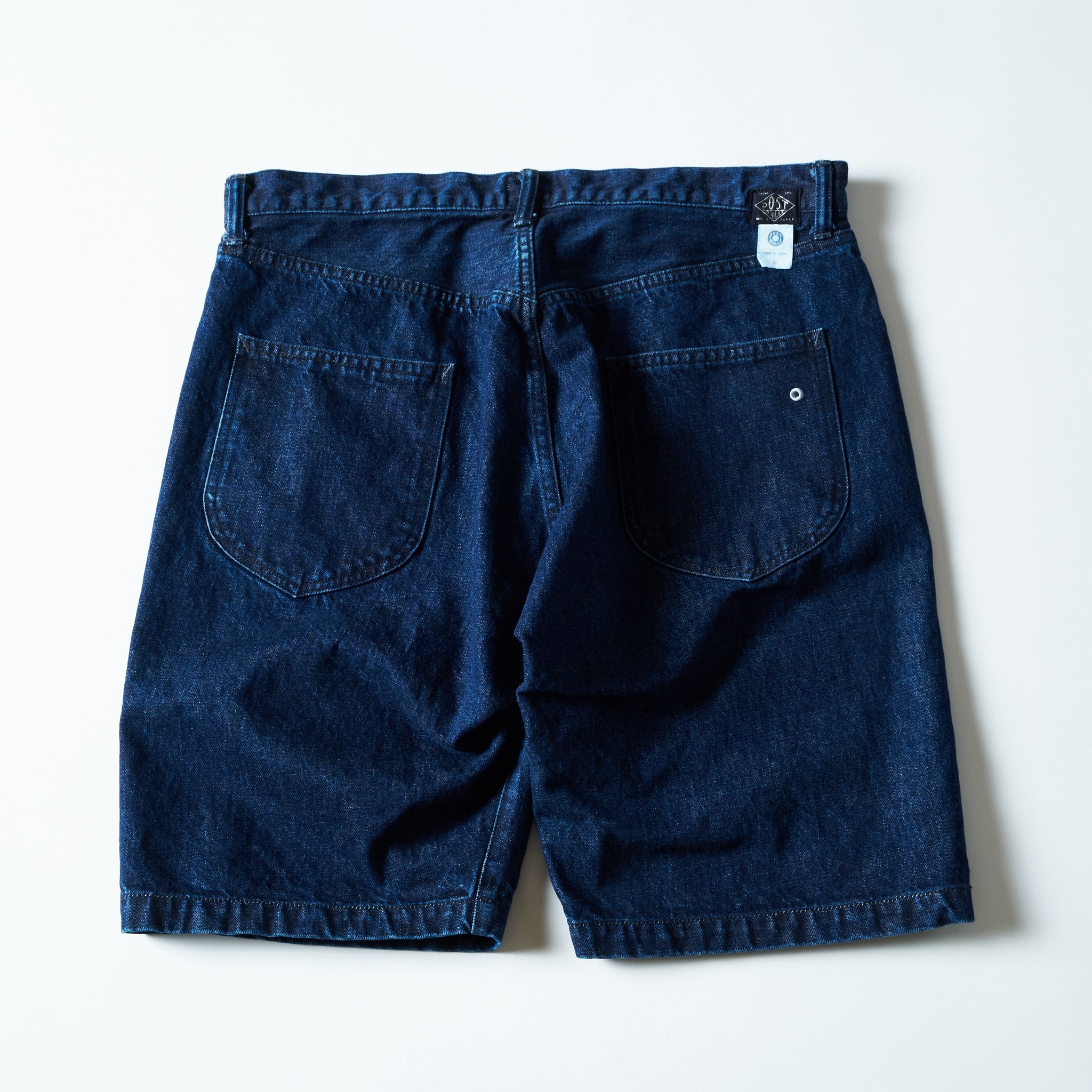#1397S-12DI No.2 Five Pocket Shorts : 12oz. Denim indigo deep wash